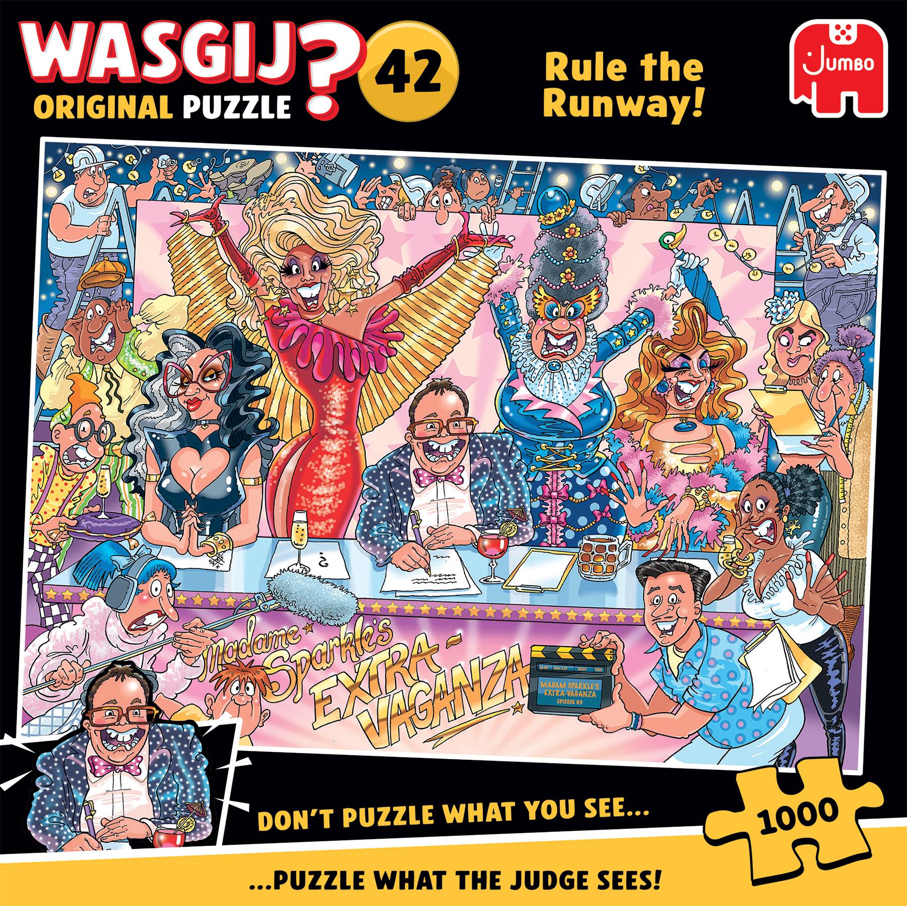 Wasgij Original 42, Glanz und Glitter, 1000 Teile Puzzle
