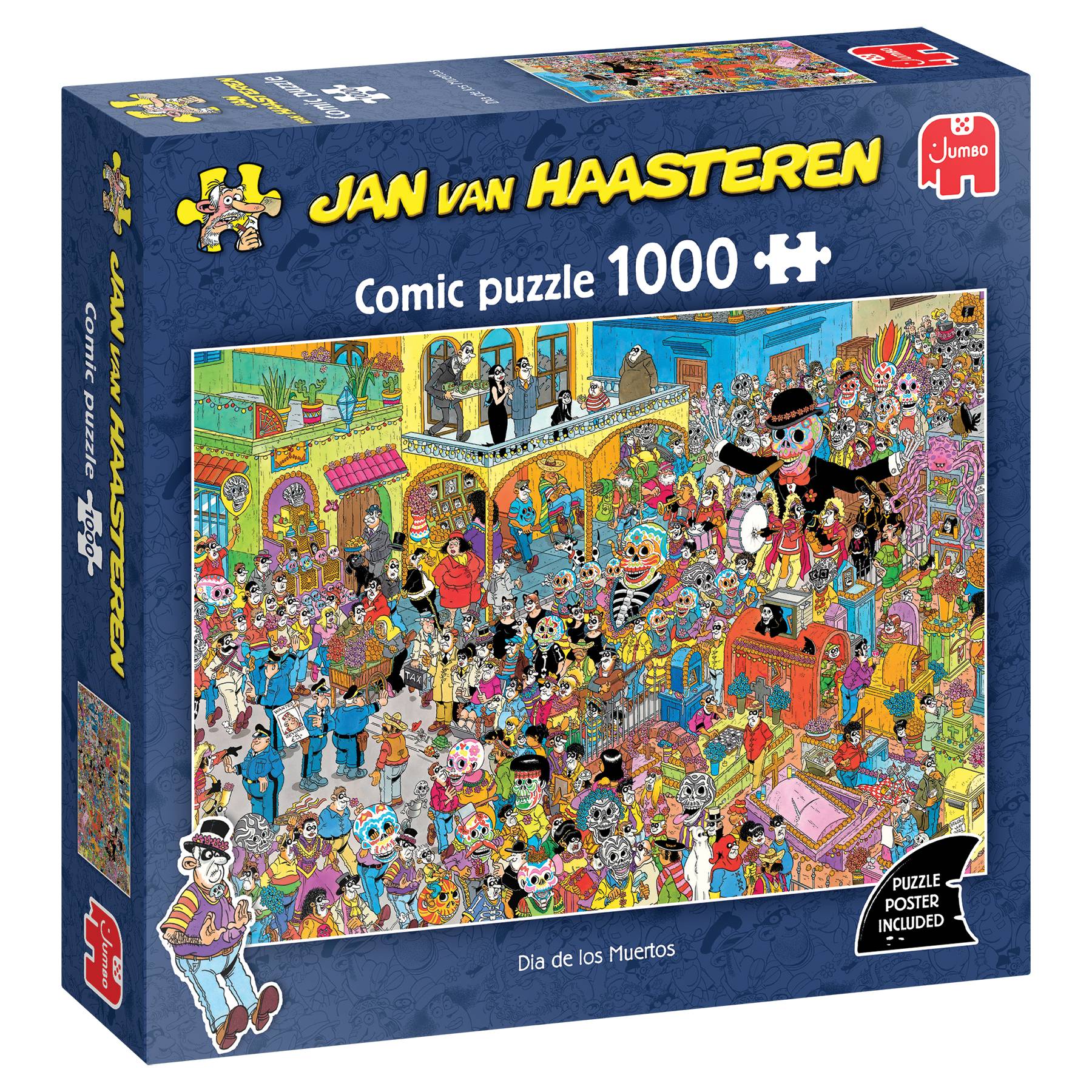 Jan van Haasteren, Dia de los Muertos, 1000 Teile Puzzle