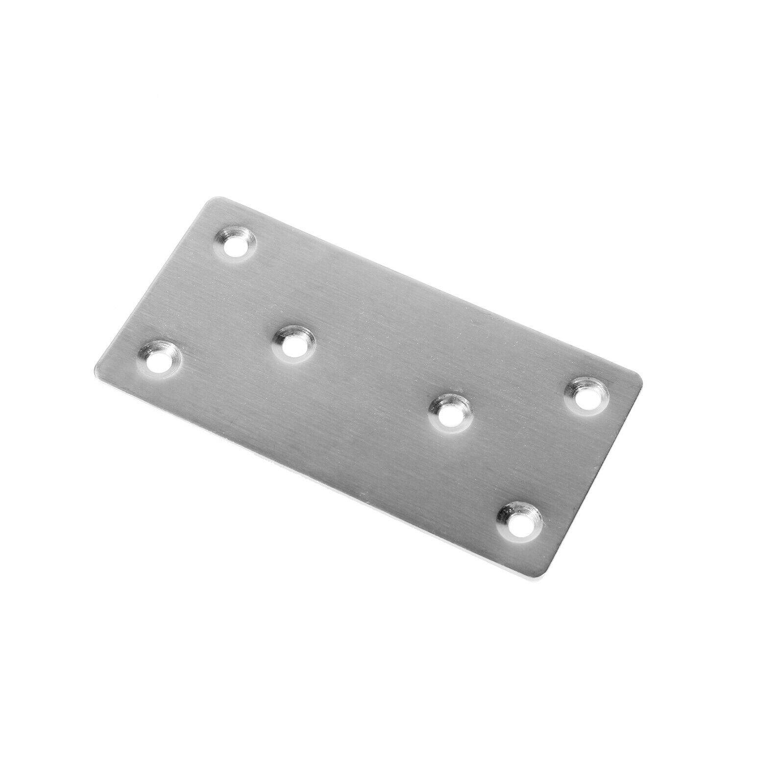 Edelstahl Lochblech Blech Lochplatte Holzverbinder Flachverbinder Verbinder 100x50mm