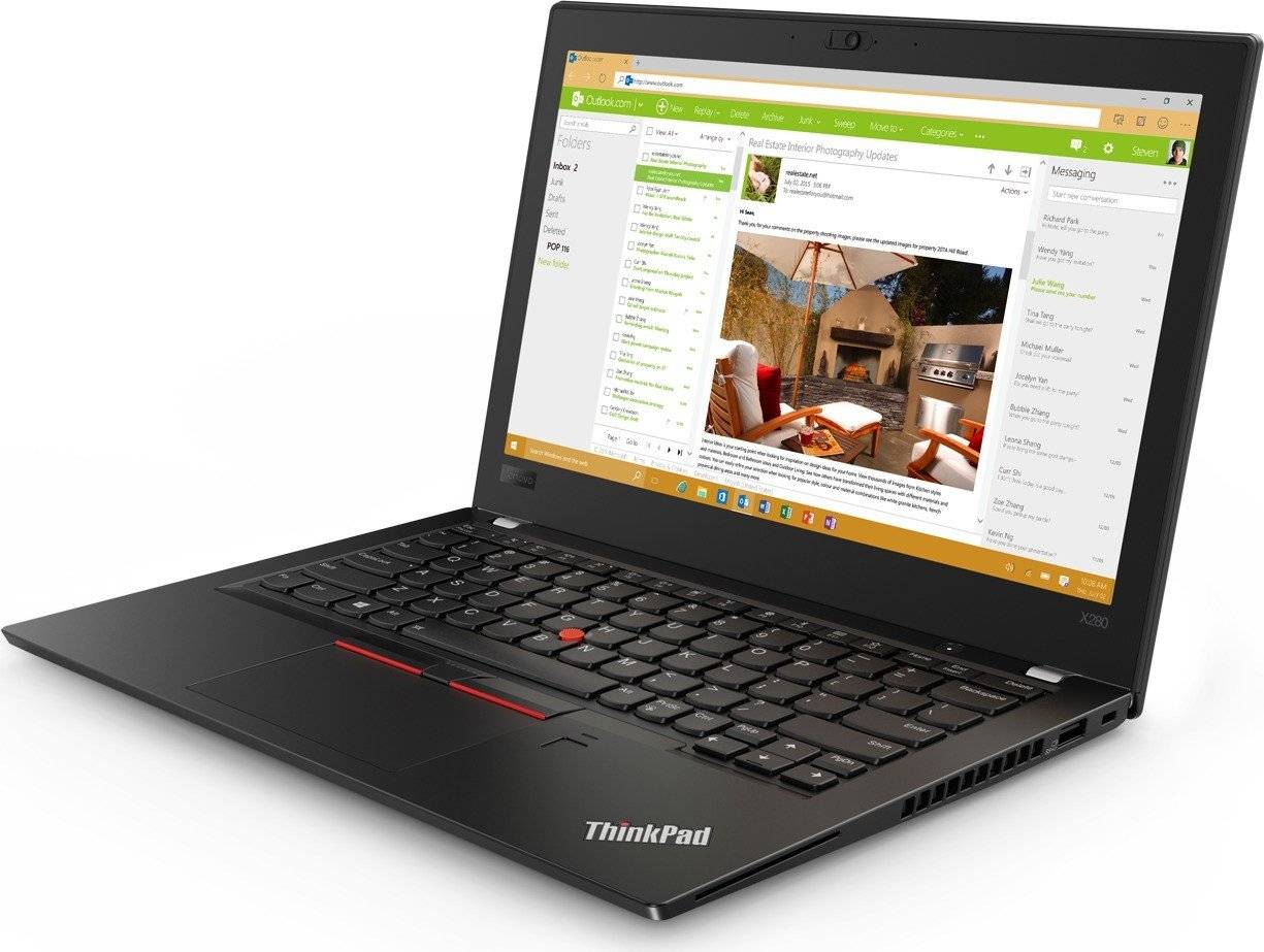 Lenovo ThinkPad X280 i5-8350U 12.5" 8 GB WXGA Webcam 4G Win 11 Pro DE 256 GB m.2 SSD