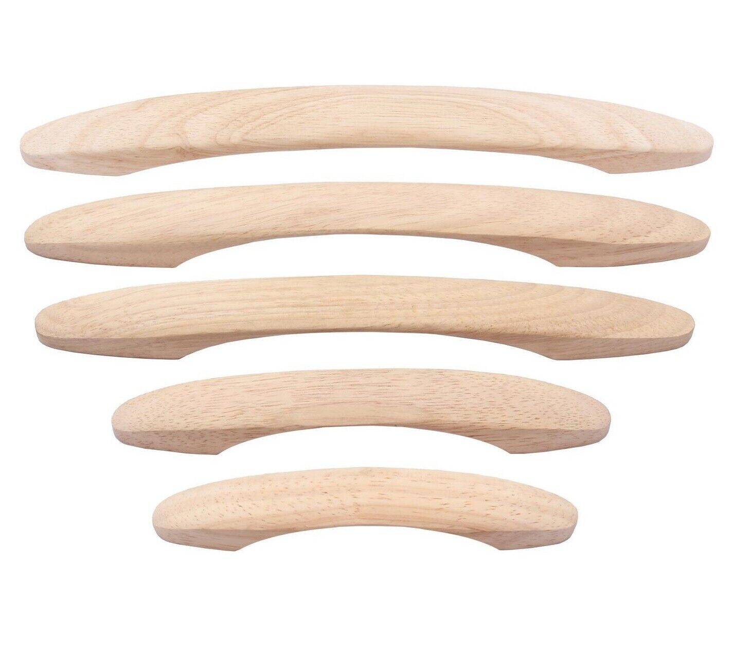 Holzgriffe Holzknopf Holz Möbelgriff Knopf Schubladengriff Möbelgriffe Natur 160mm