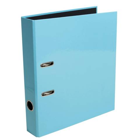 Exacompta 10x Ordner Prem'Touch A4, Rücken 50mm, Aquarel - Pastellblau - 53464E