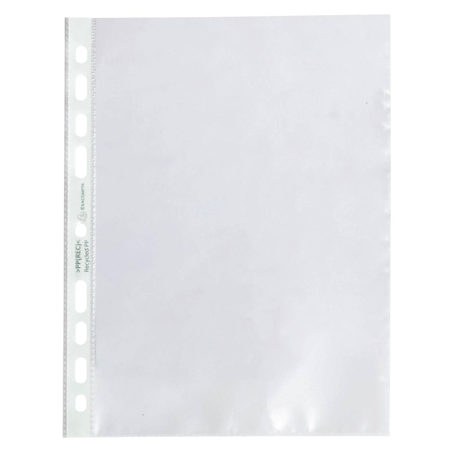 Exacompta 10x 50er Prospekthüllen RC-PP 60, für A5 - Transluzent - 51100E