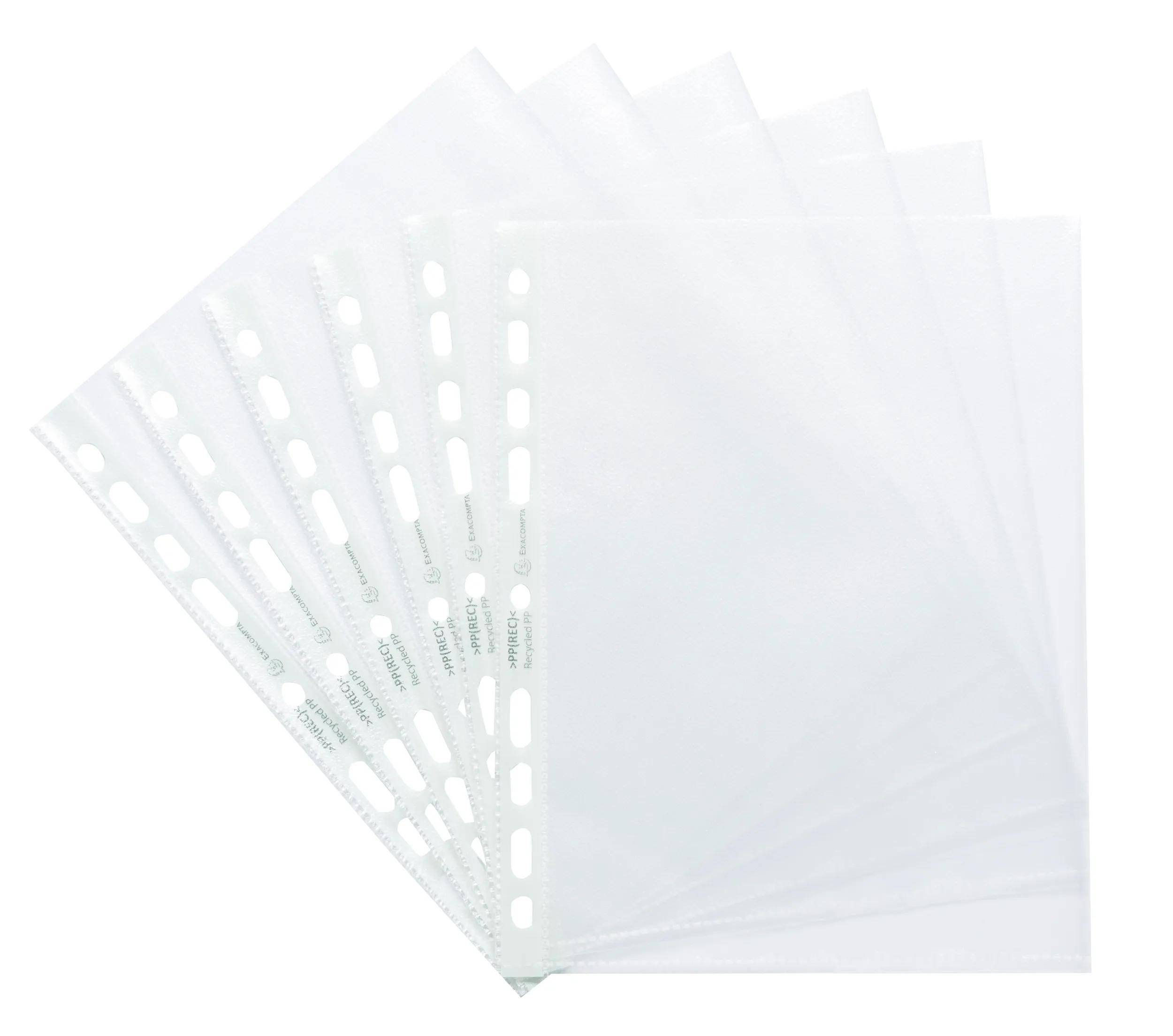 Exacompta 10x 50er Prospekthüllen RC-PP 60, für A5 - Transluzent - 51100E