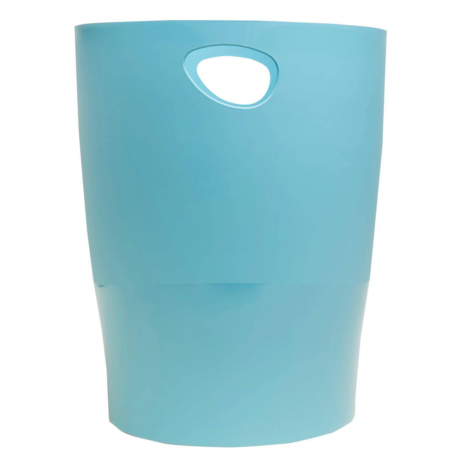 Exacompta 8x Papierkorb Ecobin, Kollektion Pop N'Co - Cyan - 45391D
