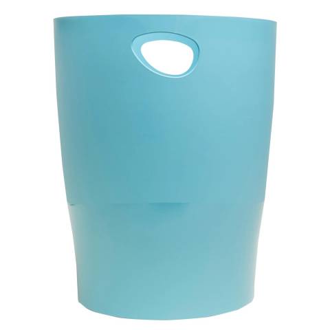 Exacompta 8x Papierkorb Ecobin, Kollektion Pop N'Co - Cyan - 45391D