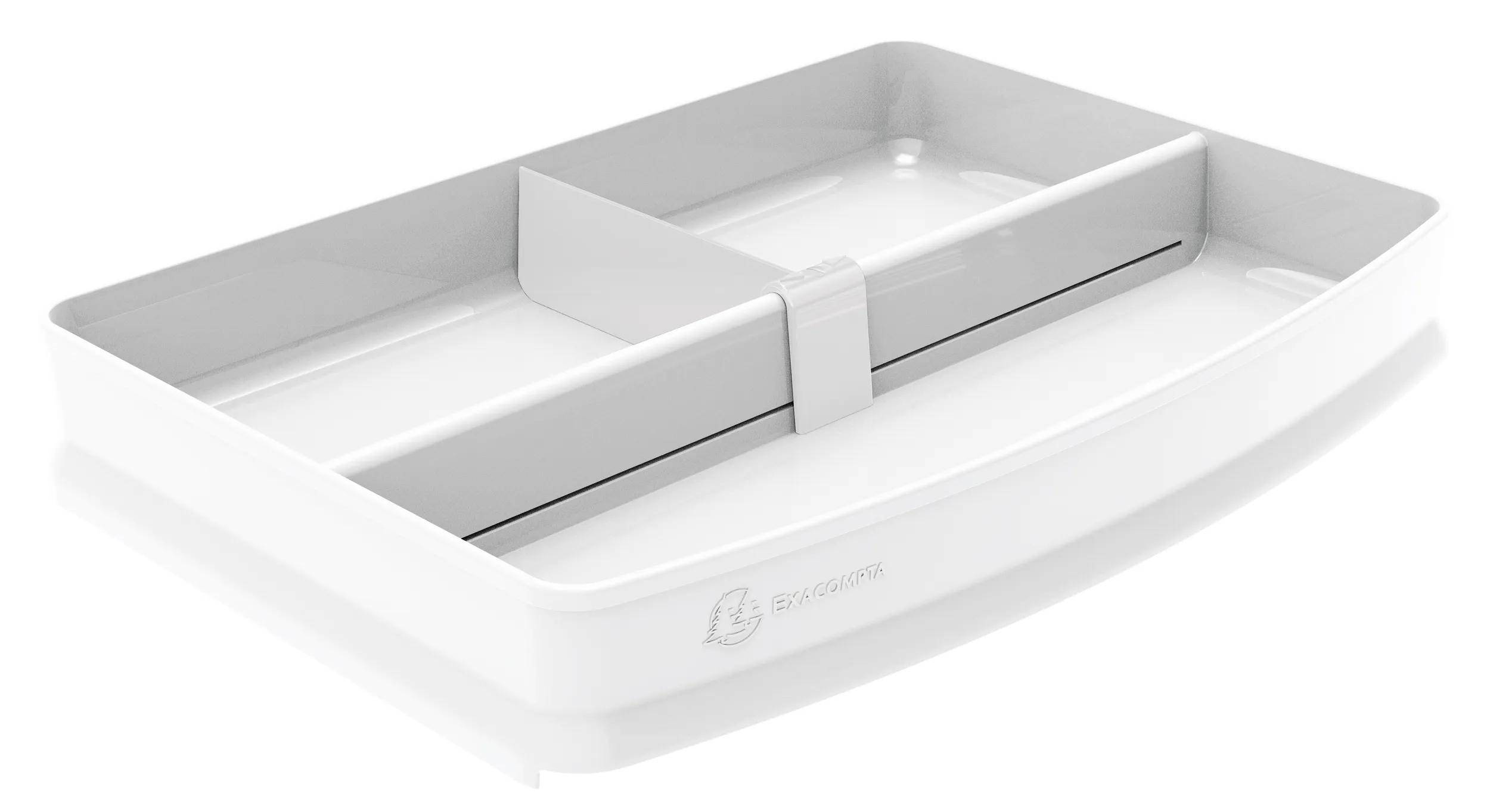 Exacompta 4x Combo Top, Ablagefach für Briefablage, AutentiK - Weiß - 116013D