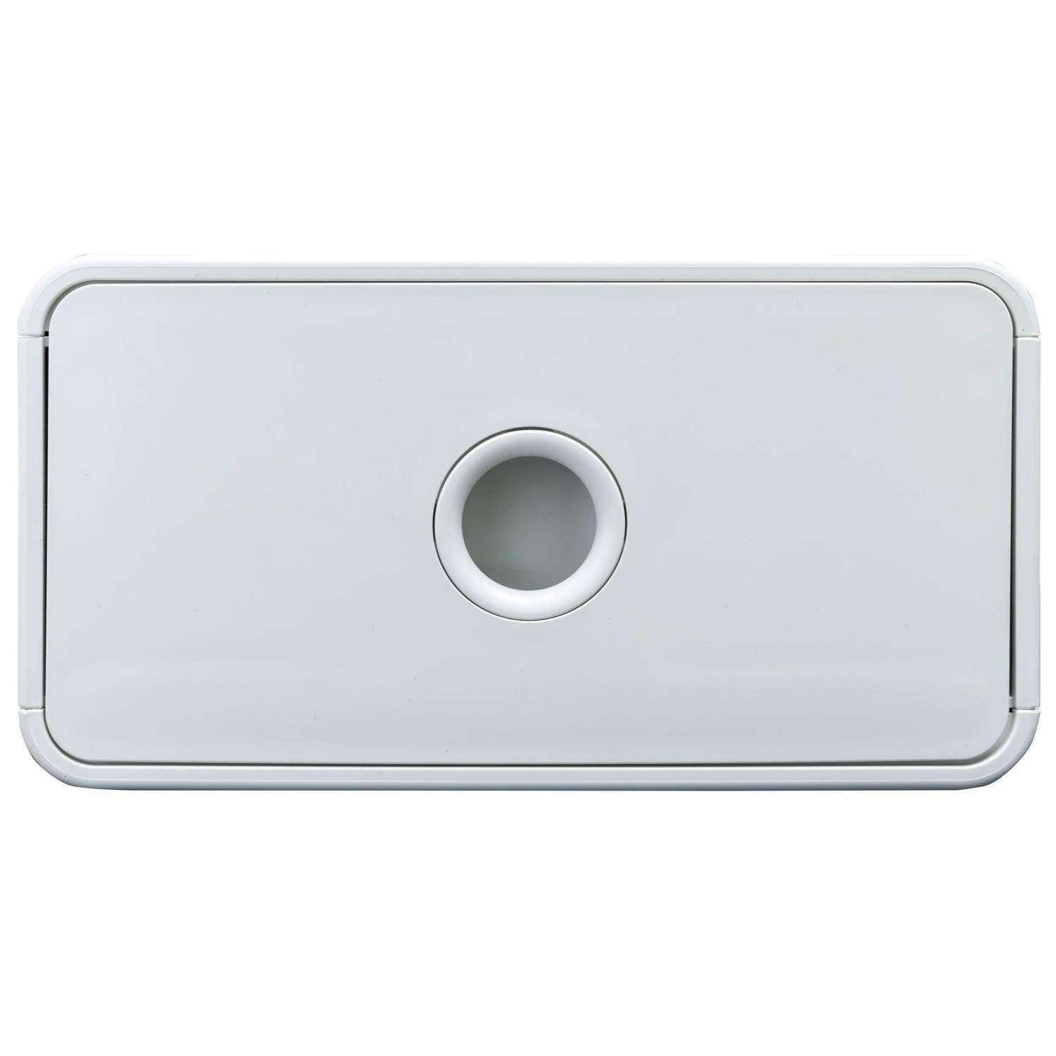 Exacompta 3x Ablagemodul Tiny Box, 1 Schublade, AutentiK - Weiß - 315413D