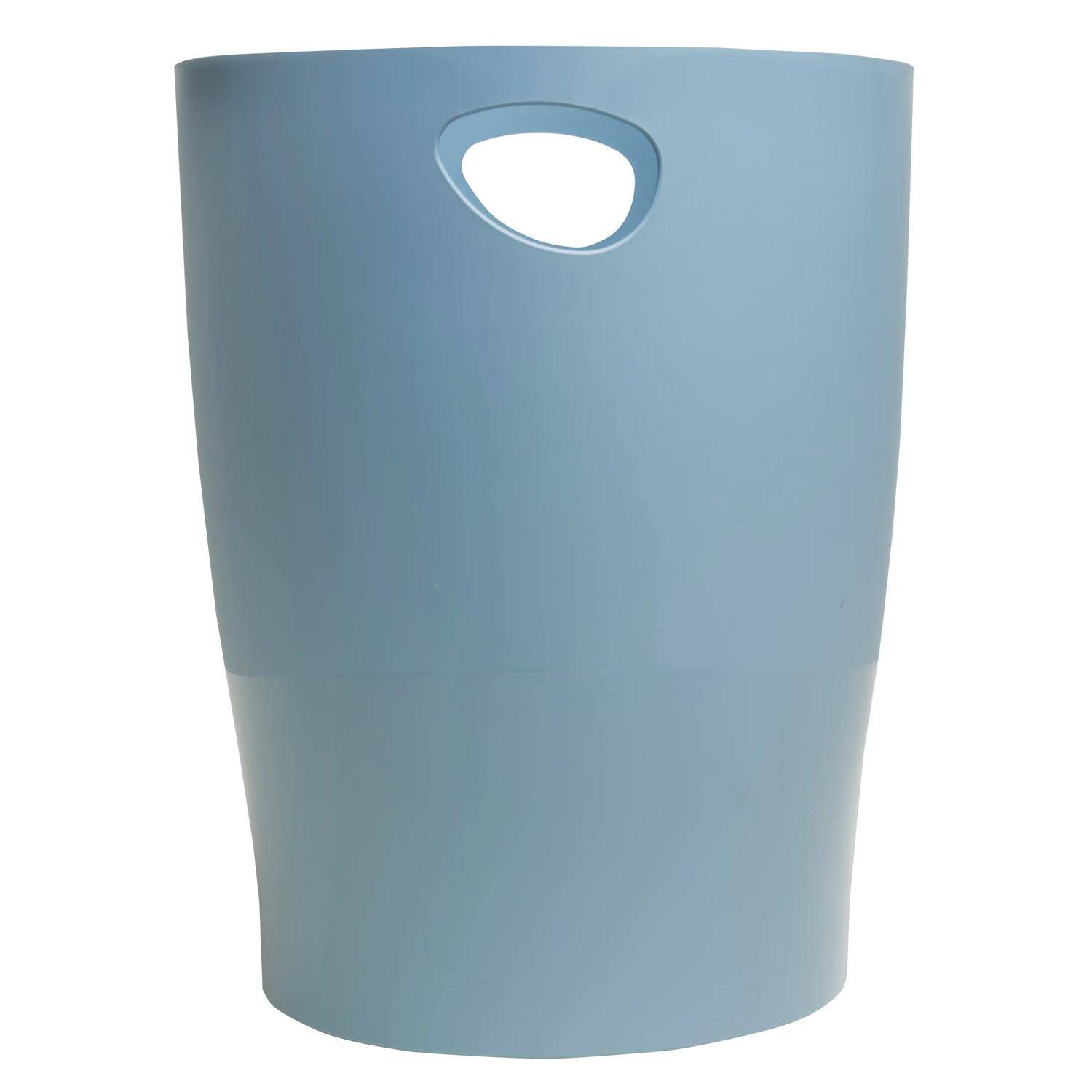 Exacompta 8x Papierkorb Ecobin AutentiK - Blaugrau - 45370D