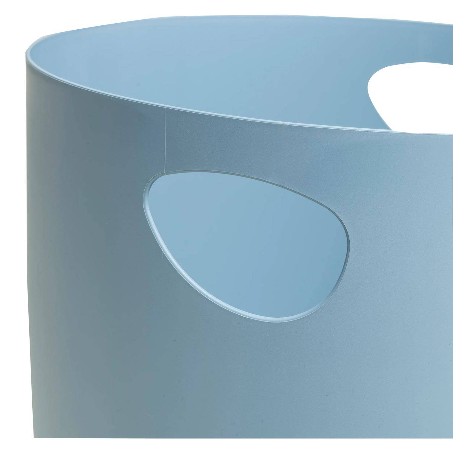 Exacompta 8x Papierkorb Ecobin AutentiK - Blaugrau - 45370D