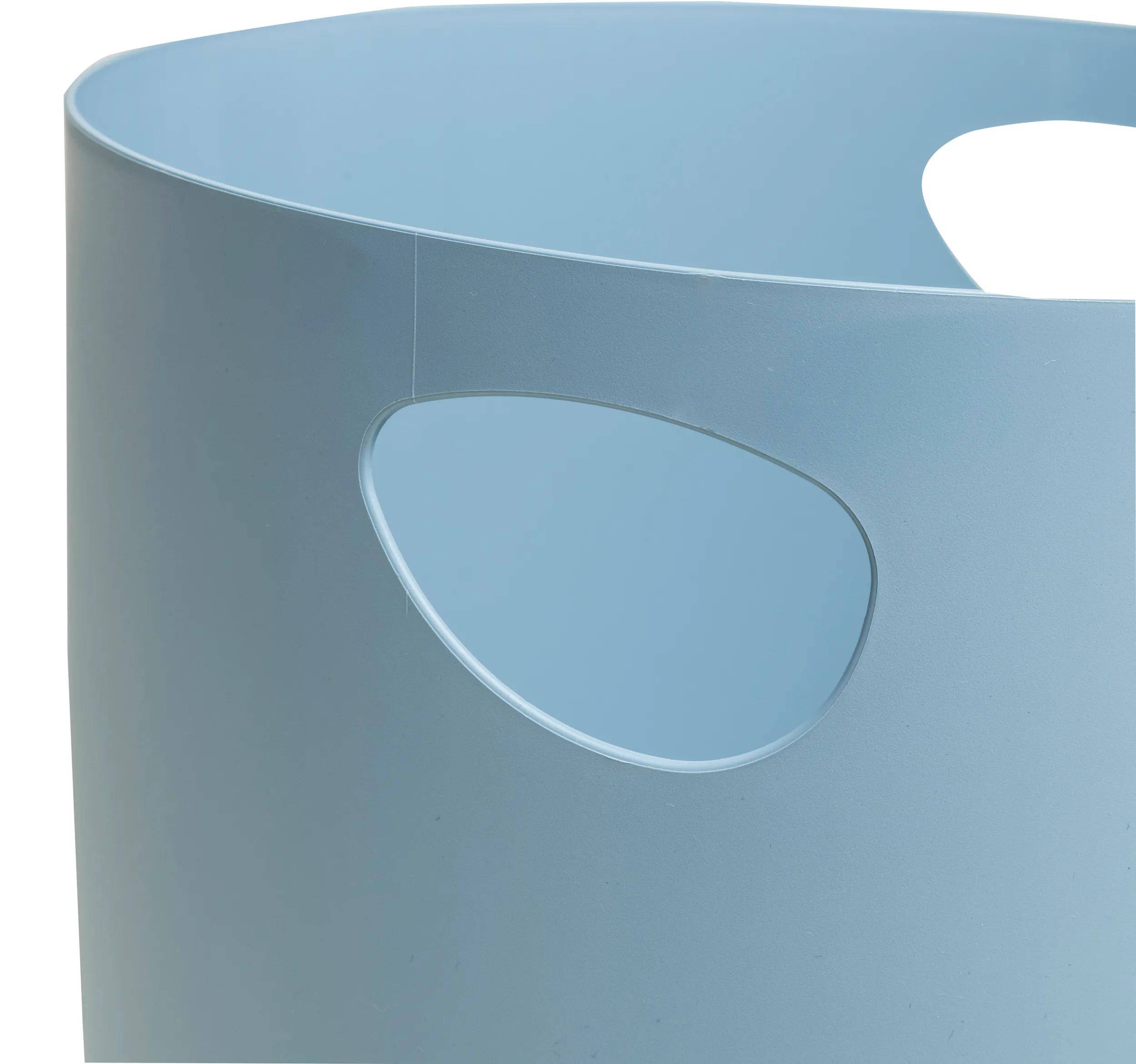 Exacompta 8x Papierkorb Ecobin AutentiK - Blaugrau - 45370D