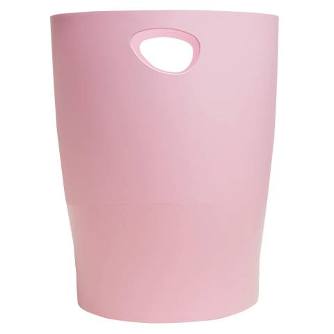 Exacompta 8x Papierkorb Ecobin AutentiK - Bonbonrosa - 45371D