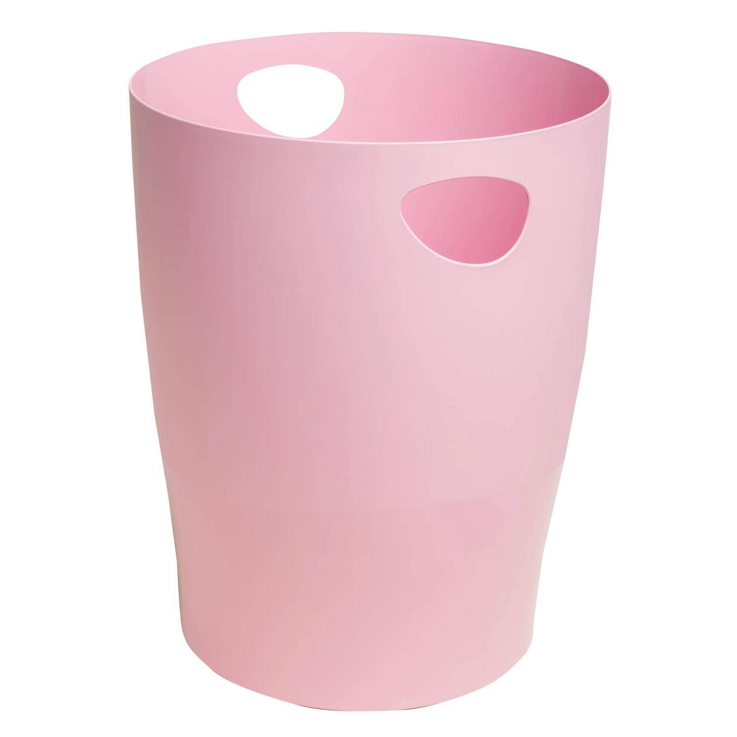 Exacompta 8x Papierkorb Ecobin AutentiK - Bonbonrosa - 45371D