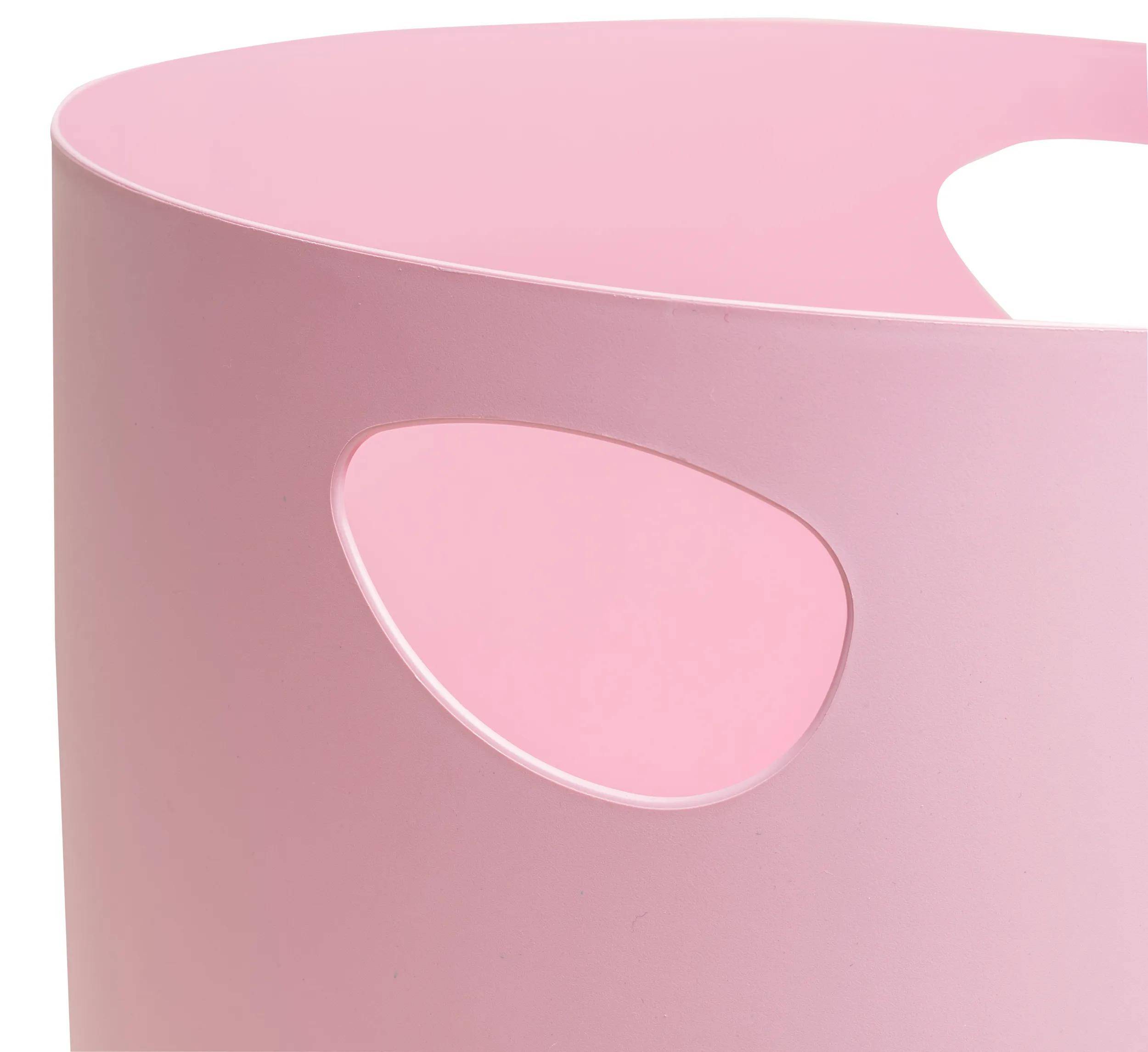 Exacompta 8x Papierkorb Ecobin AutentiK - Bonbonrosa - 45371D