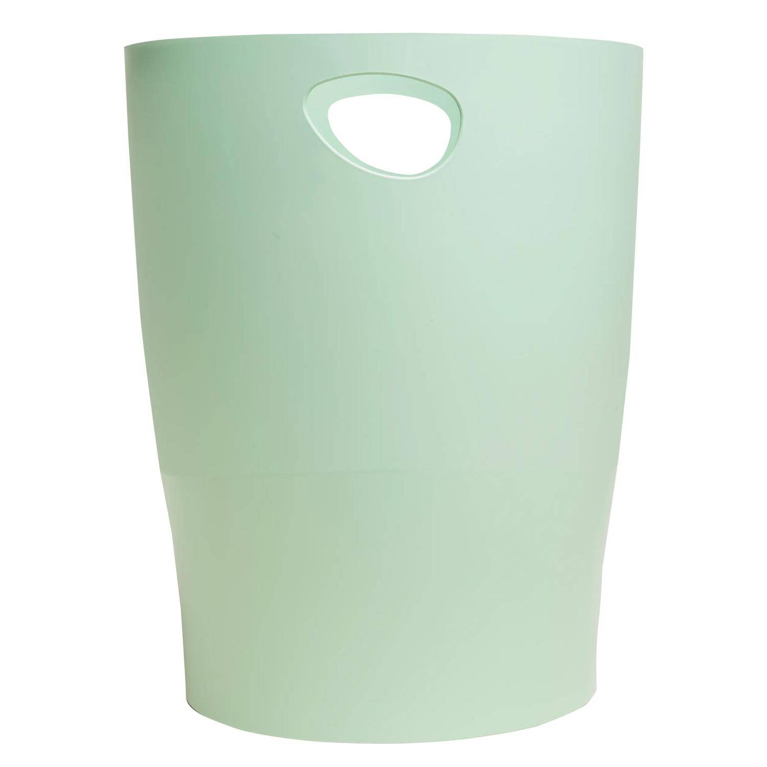 Exacompta 8x Papierkorb Ecobin AutentiK - Salbeigrün - 45380D
