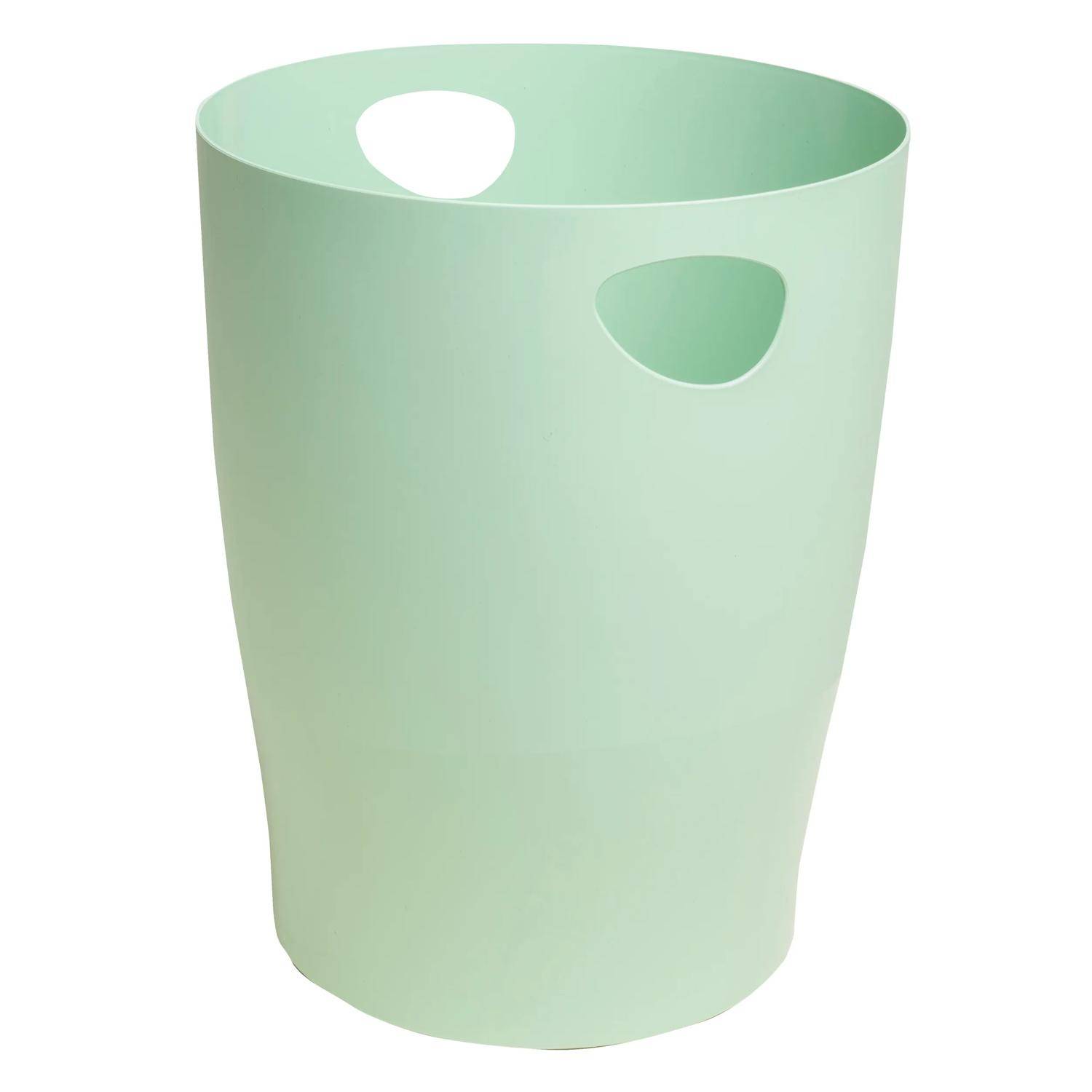 Exacompta 8x Papierkorb Ecobin AutentiK - Salbeigrün - 45380D