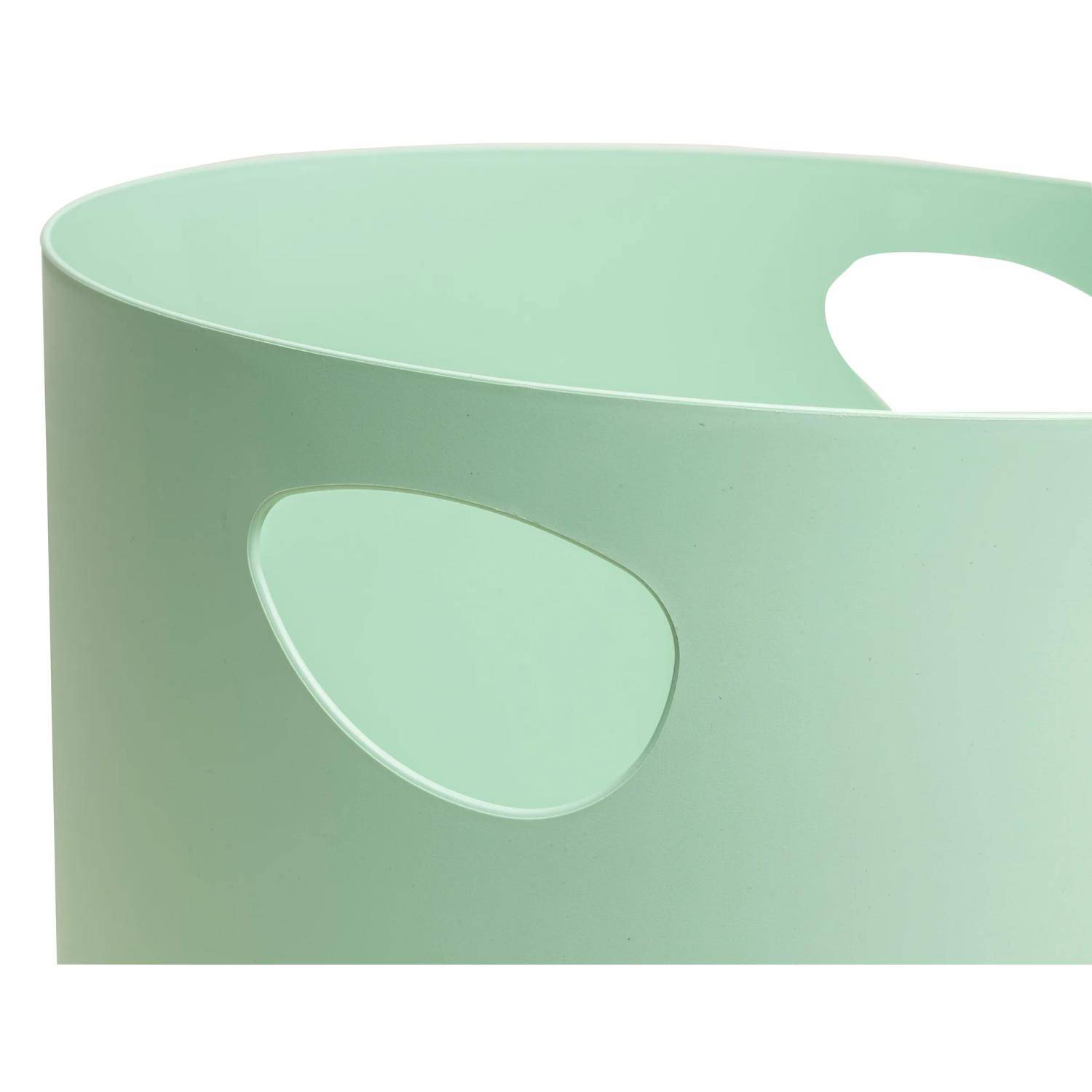 Exacompta 8x Papierkorb Ecobin AutentiK - Salbeigrün - 45380D