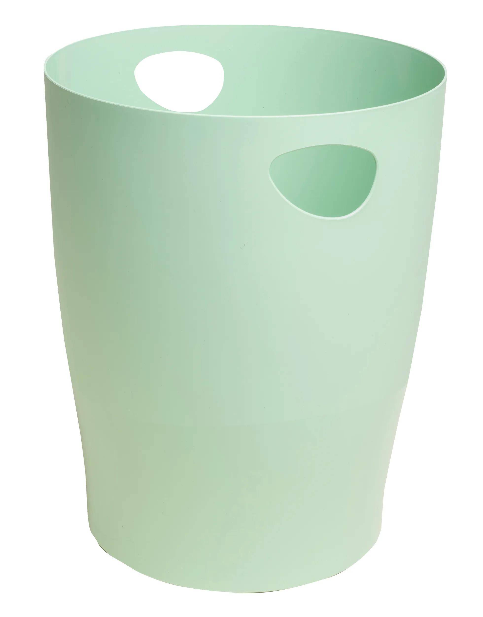 Exacompta 8x Papierkorb Ecobin AutentiK - Salbeigrün - 45380D