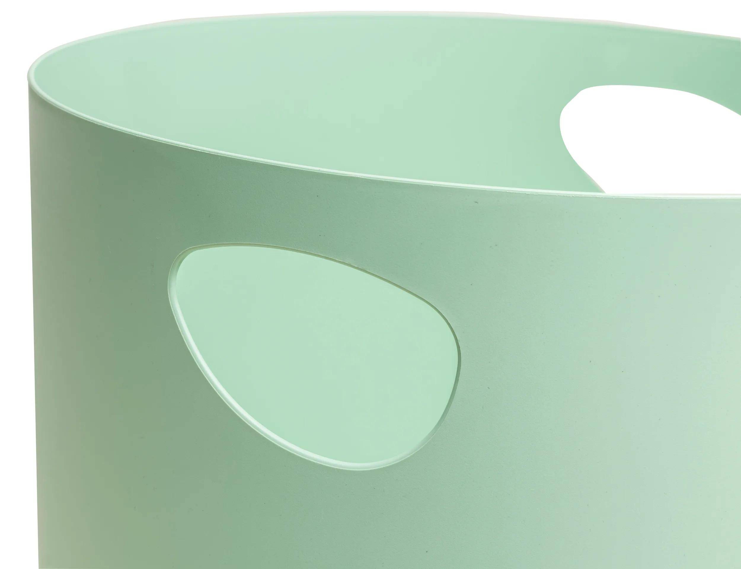 Exacompta 8x Papierkorb Ecobin AutentiK - Salbeigrün - 45380D