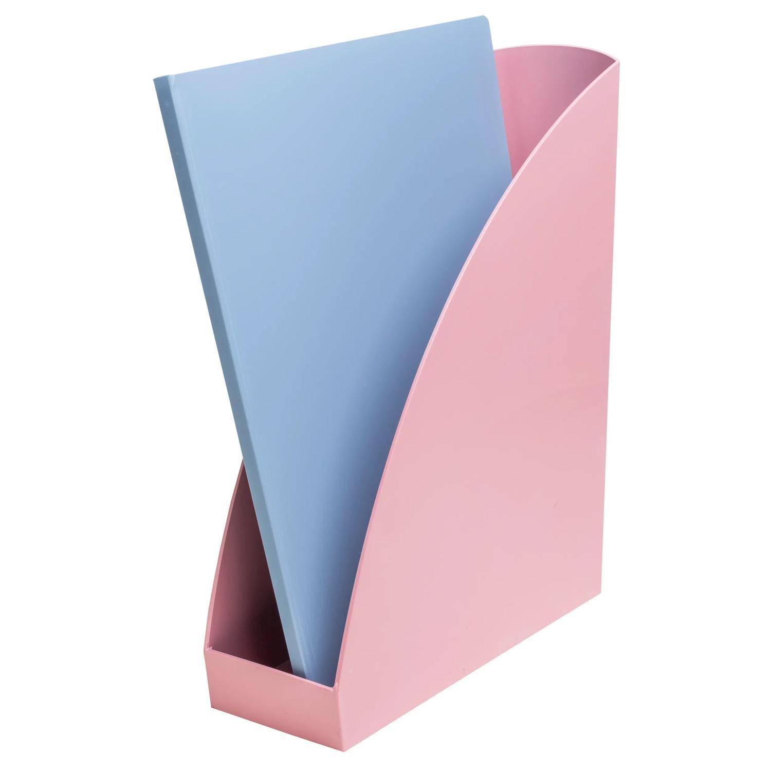 Exacompta 6x Stehsammler Mag-Cube AutentiK - Bonbonrosa - 18271D