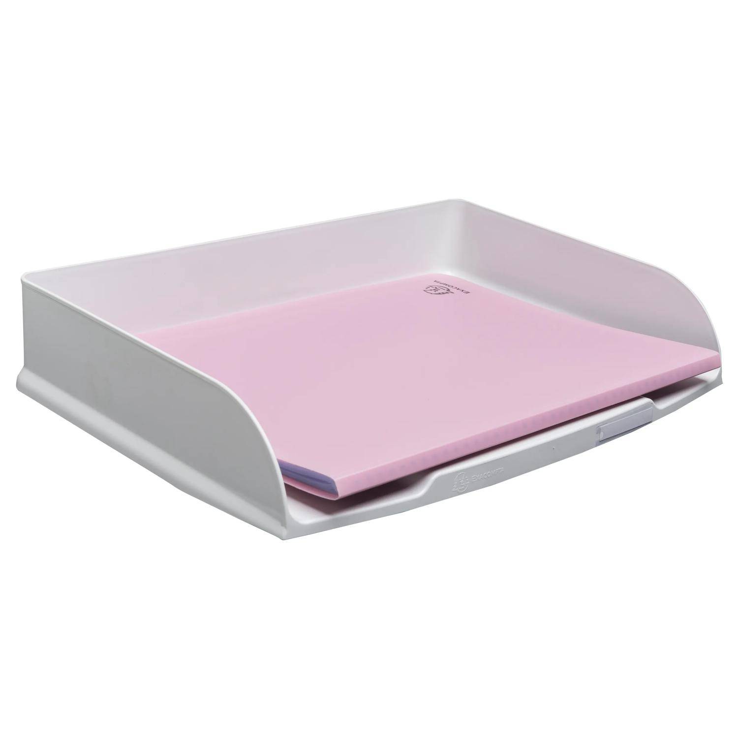 Exacompta 6x Briefablage Querformat Combo Styli, AutentiK - Weiß - 10513D