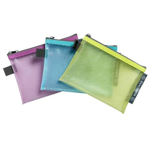 Exacompta 12x Transparente Tasche/Etui, RC-PP, Pop'N Co - sortiert - 38120E
