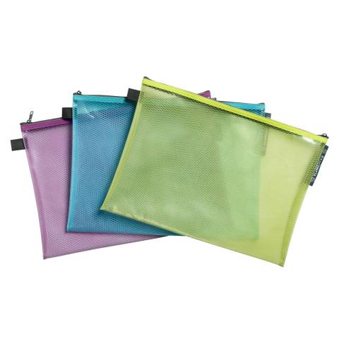 Exacompta 12x Transparente Tasche/Etui, RC-PP, Pop'N Co - sortiert - 38150E