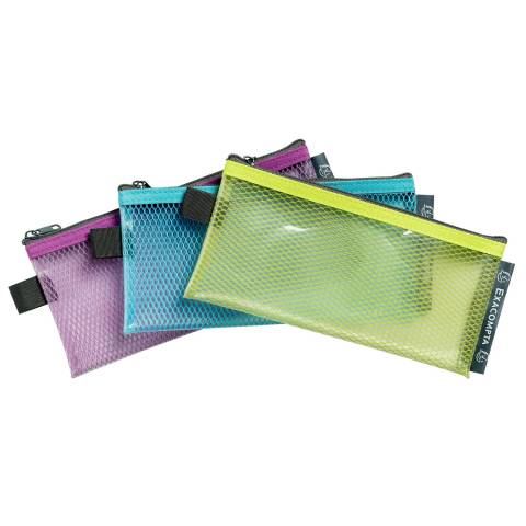 Exacompta 12x Transparente Tasche/Etui, RC-PP, Pop'N Co - sortiert - 38110E