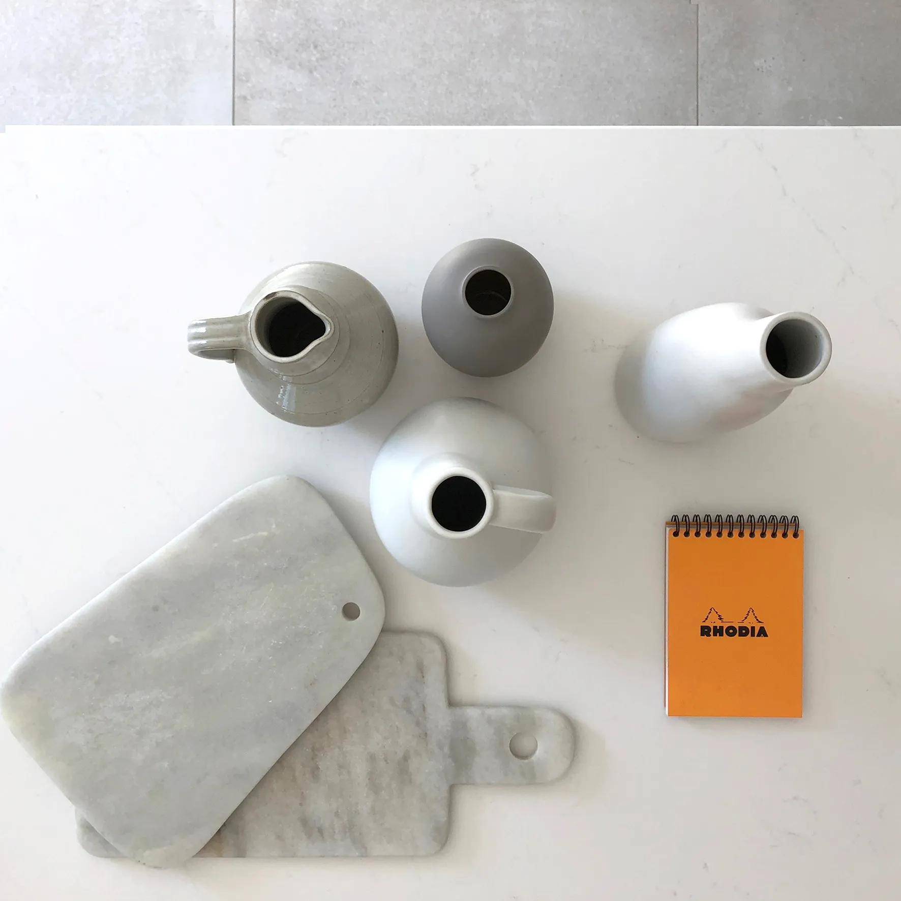 Rhodia 10x Spiralblock Rhodia Notepad A7, 80 Blatt kariert 80g - Orange 11500C