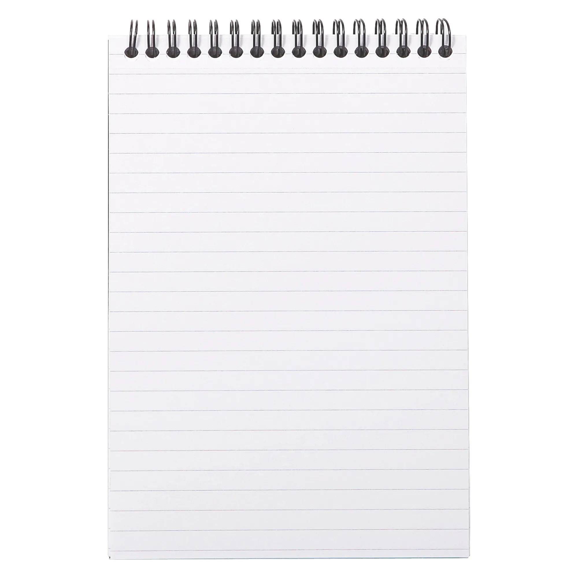 Rhodia 5x Notepad Rhodiactive A5, Spiralblock, 80 Bl liniert 90g Schwarz 16921C