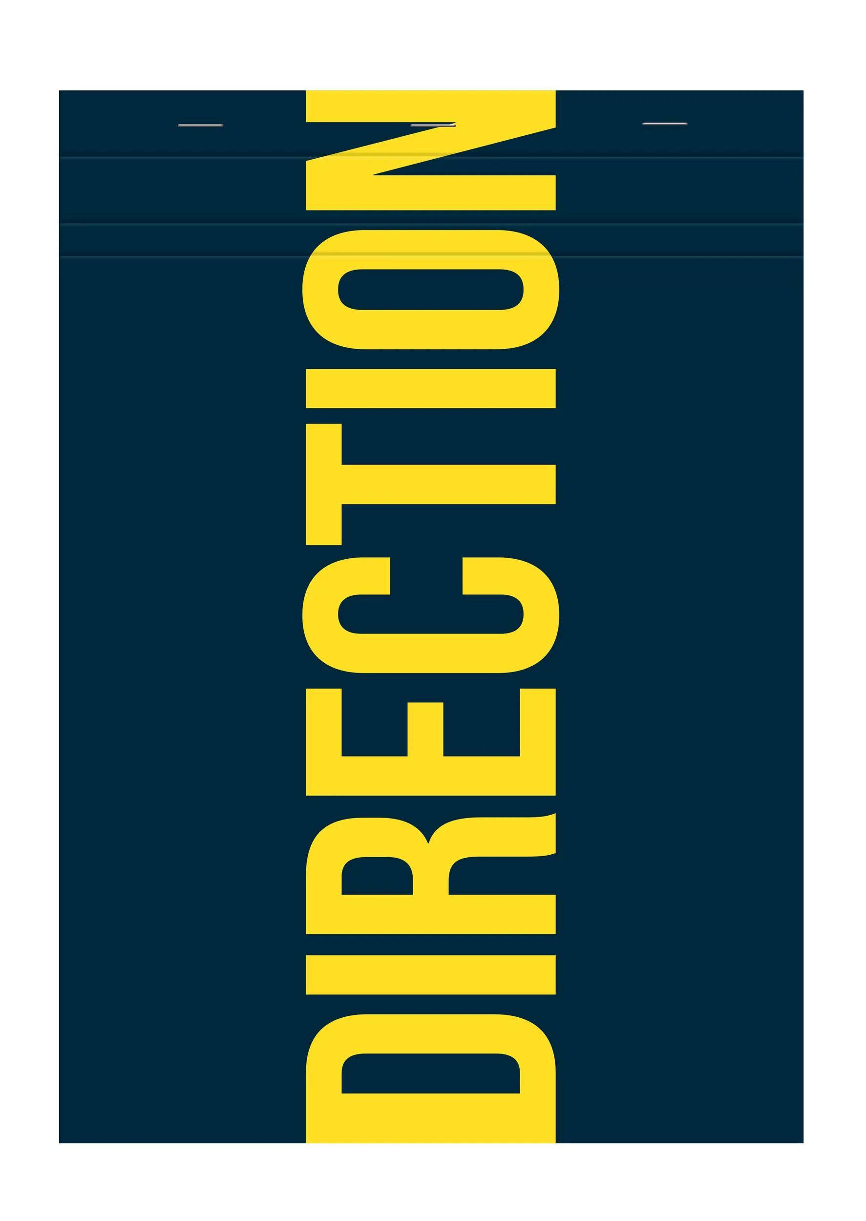 Calligraphe 5x Directionblock A4 Kar 70g 100Bl - Blau 17354C