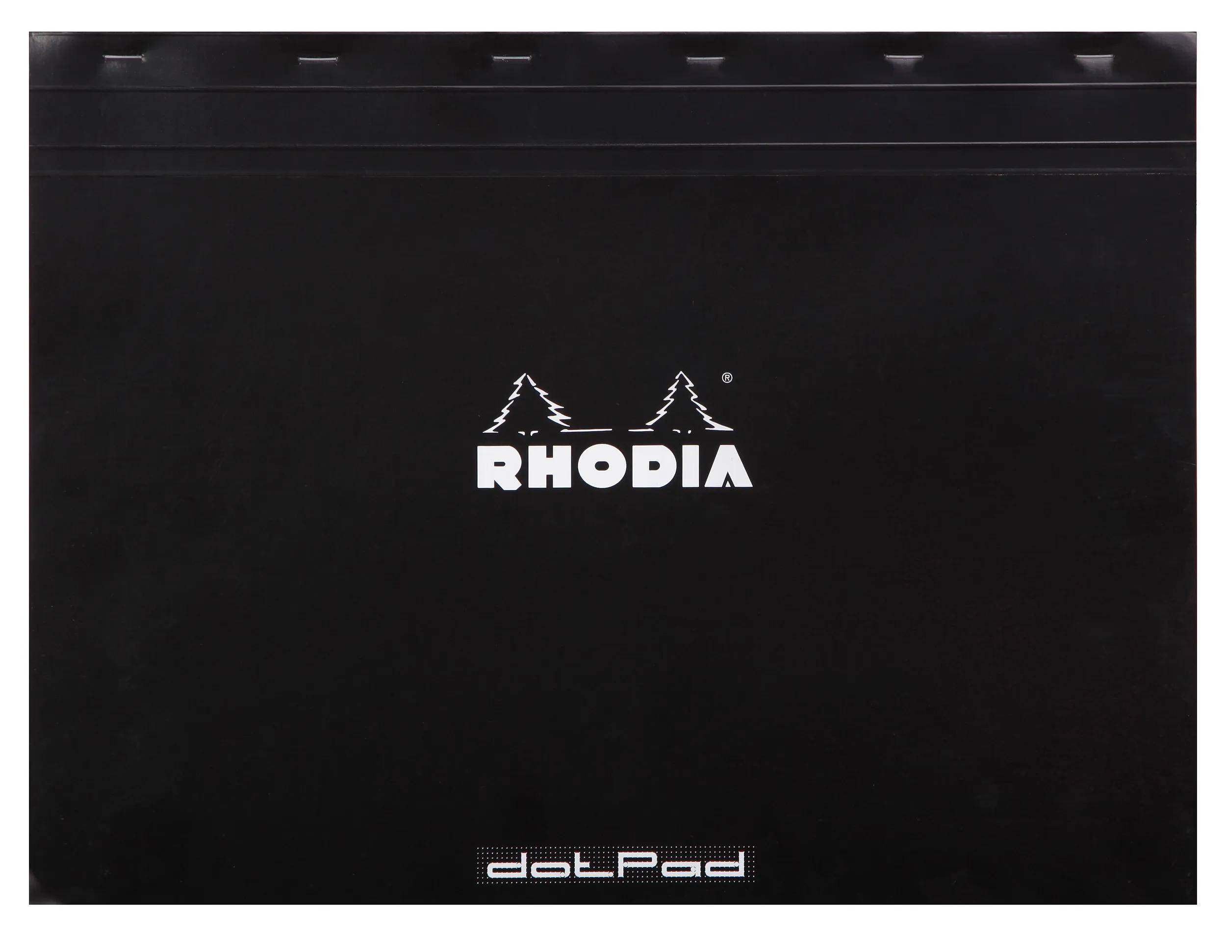 Rhodia 5x dotPad gehefter Block No.38 A3+, 80 Bl dot/punktkariert Schwarz 38559C