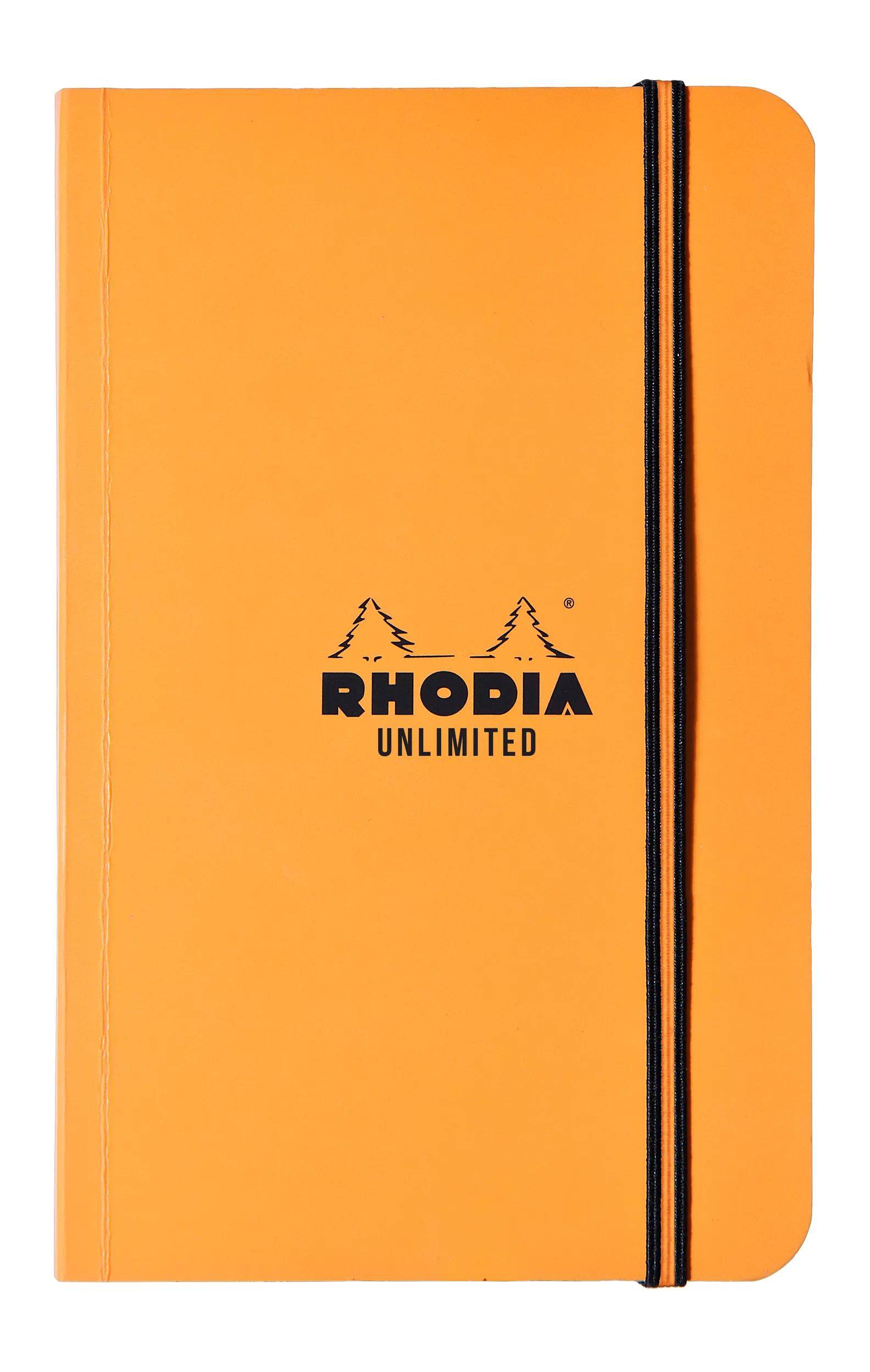 Rhodia 20x Unlimited Notizbuch 9x14cm 60Blatt liniert Display - Sortiert 118059C