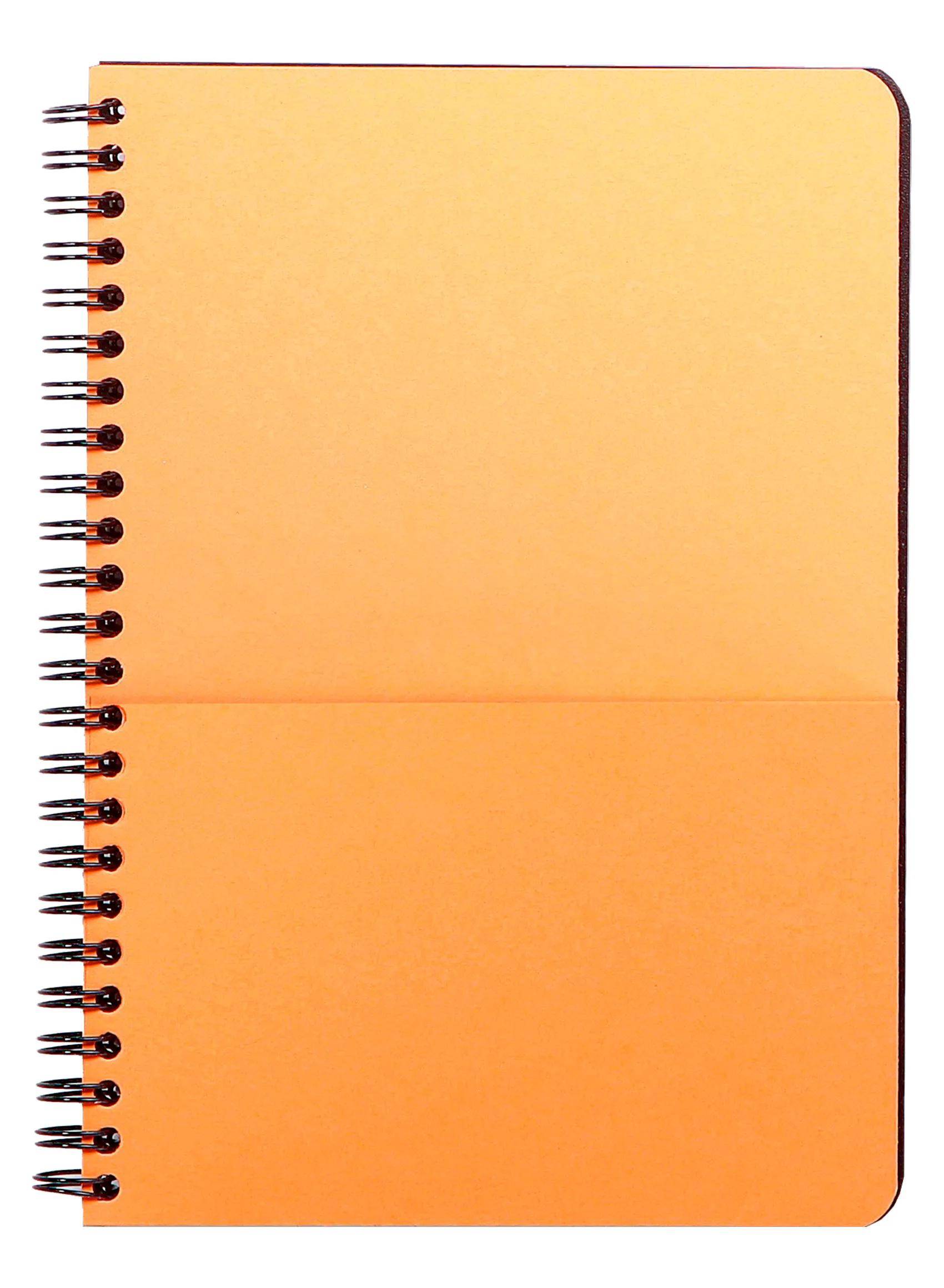 Rhodia 5x Adressbuch A5 Rhodiactive, 80 Bl 90g, Spiralbindung Schwarz 119970C