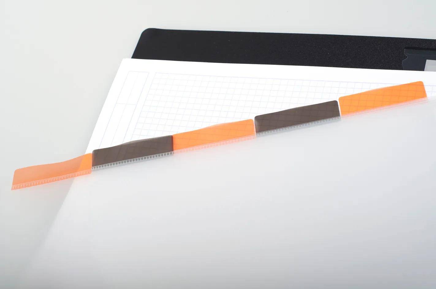 Rhodia 6x ExaBook mit Doppelspirale A4+ kariert 80Bl 90g - Schwarz 132142C