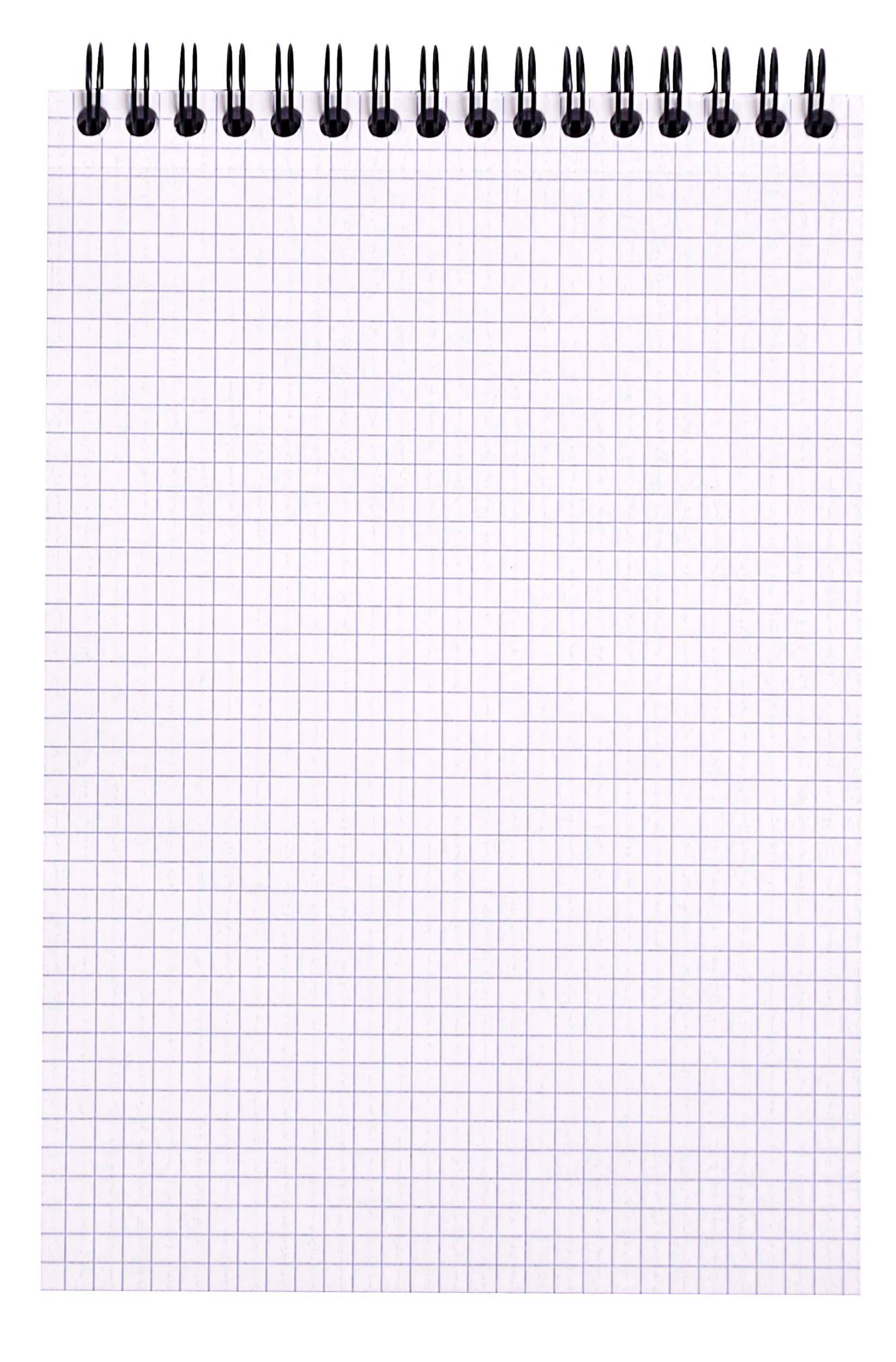 Ein Blatt leeres Millimeterpapier mit einem Gitter aus kleinen, gleichmäßig verteilten Quadraten.