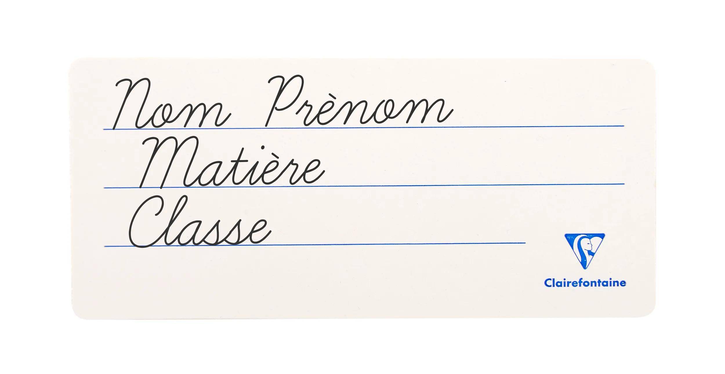 Clairefontaine 10x Heft 17x22cm, 48 Blatt französische Lineatur Farblos 951420C