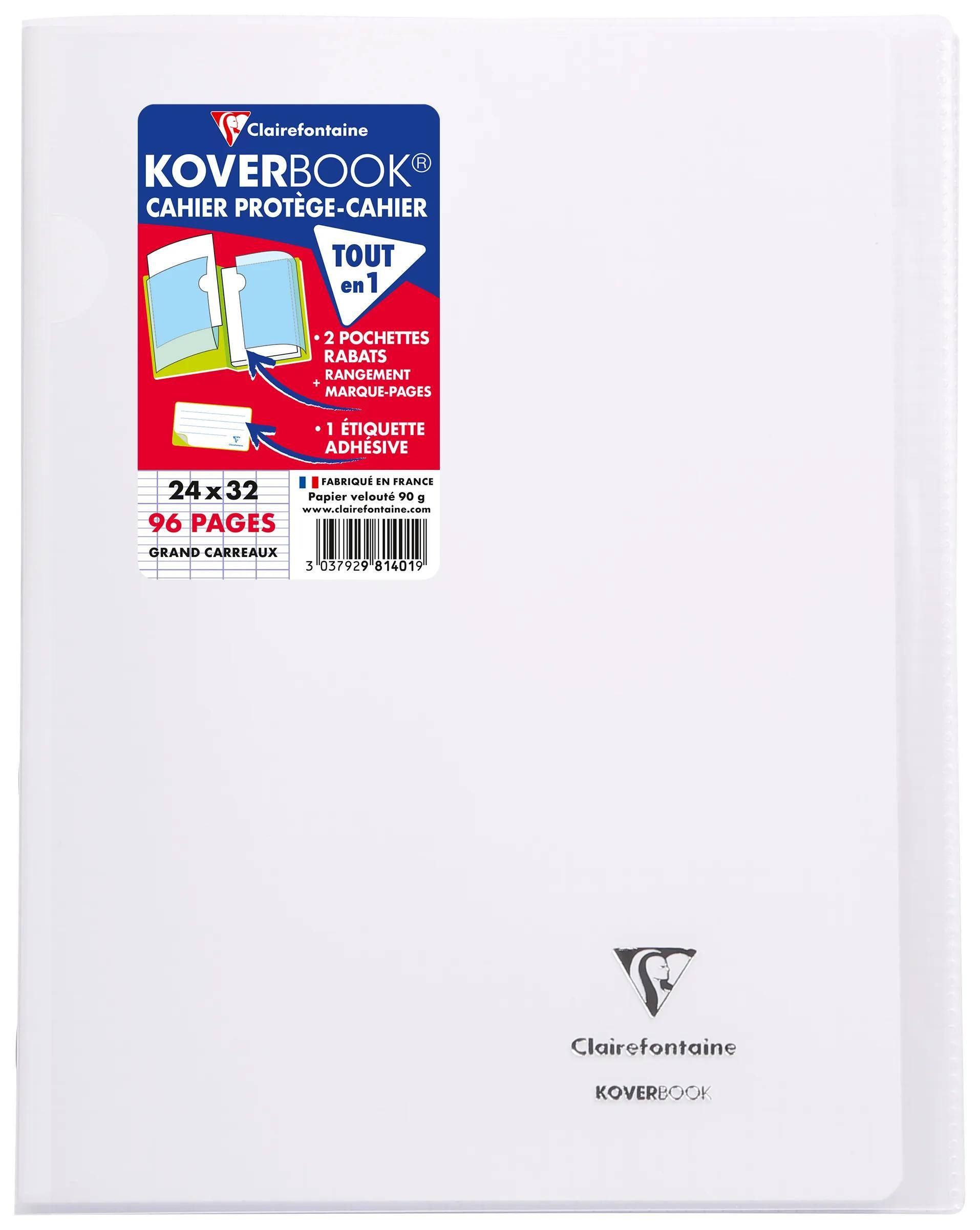 Clairefontaine 30x Heft 24x32cm 48 Blatt französische Lineatur Sortiert 981401C