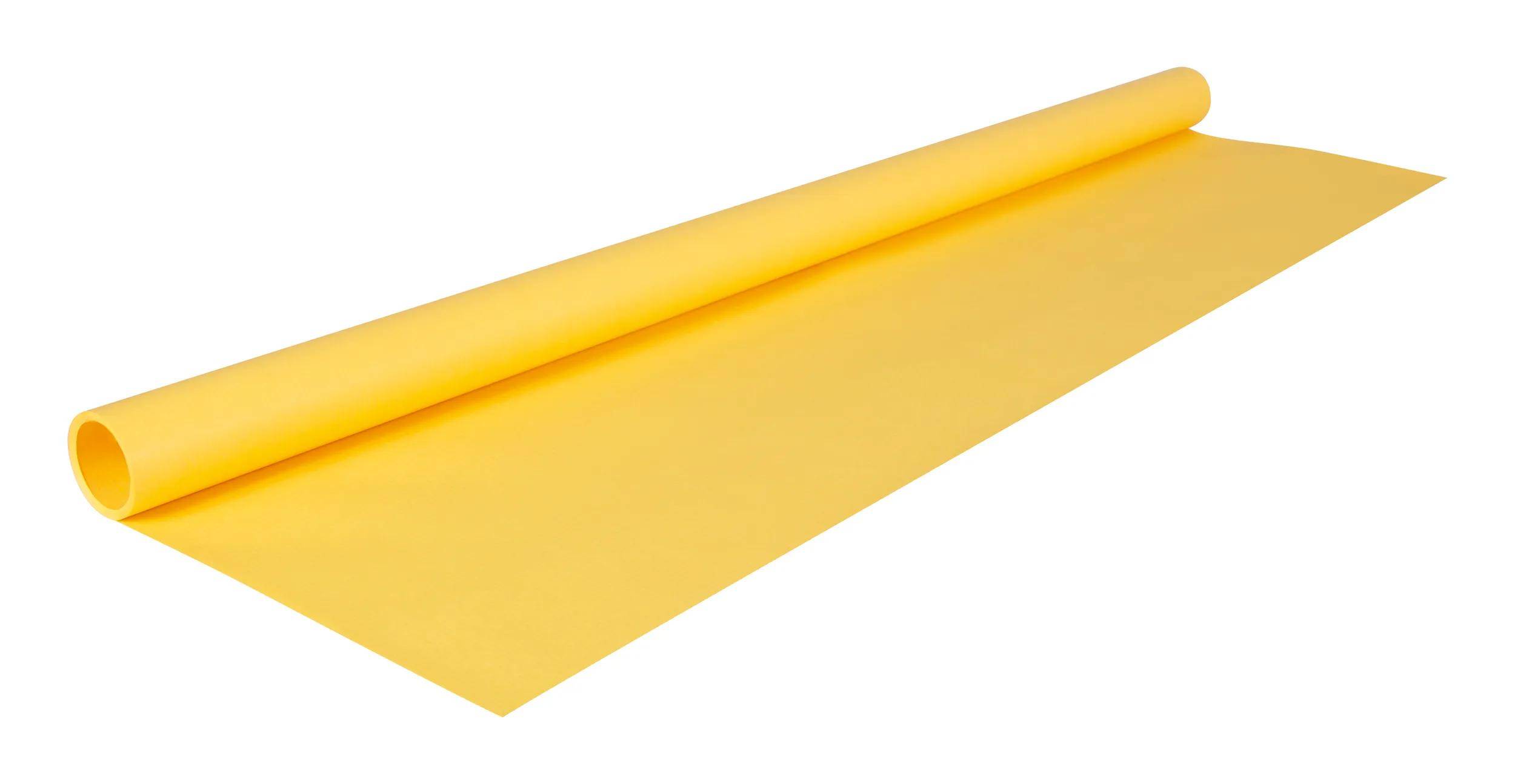 Clairefontaine 10x gerilltes Kraftpapier Rolle 3x0,70m Zitronengelb 95715C