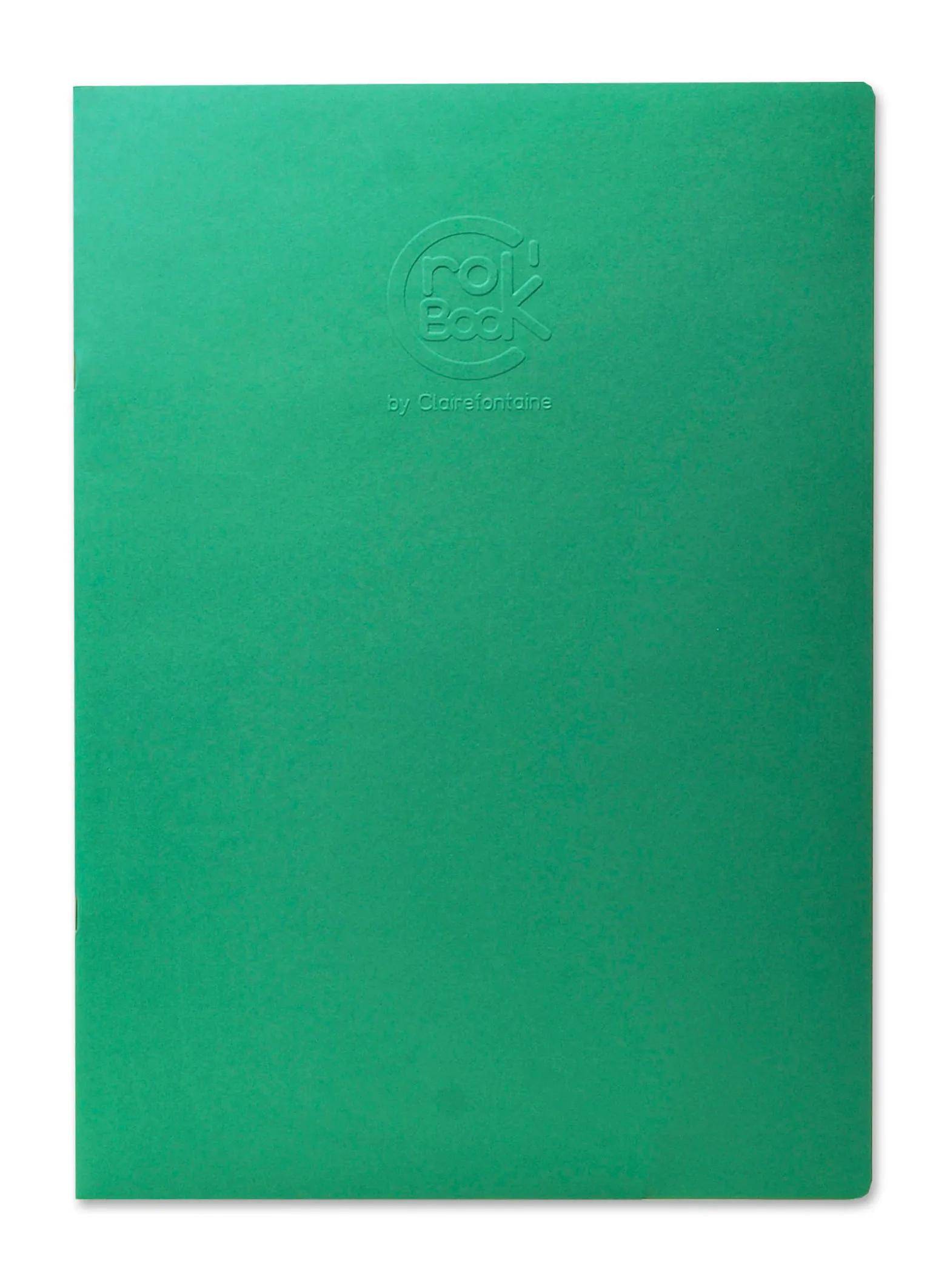 Clairefontaine 5x Skizzenheft Crok'Book A3 Hochformat 24 Blatt weiß 90g - 6031C