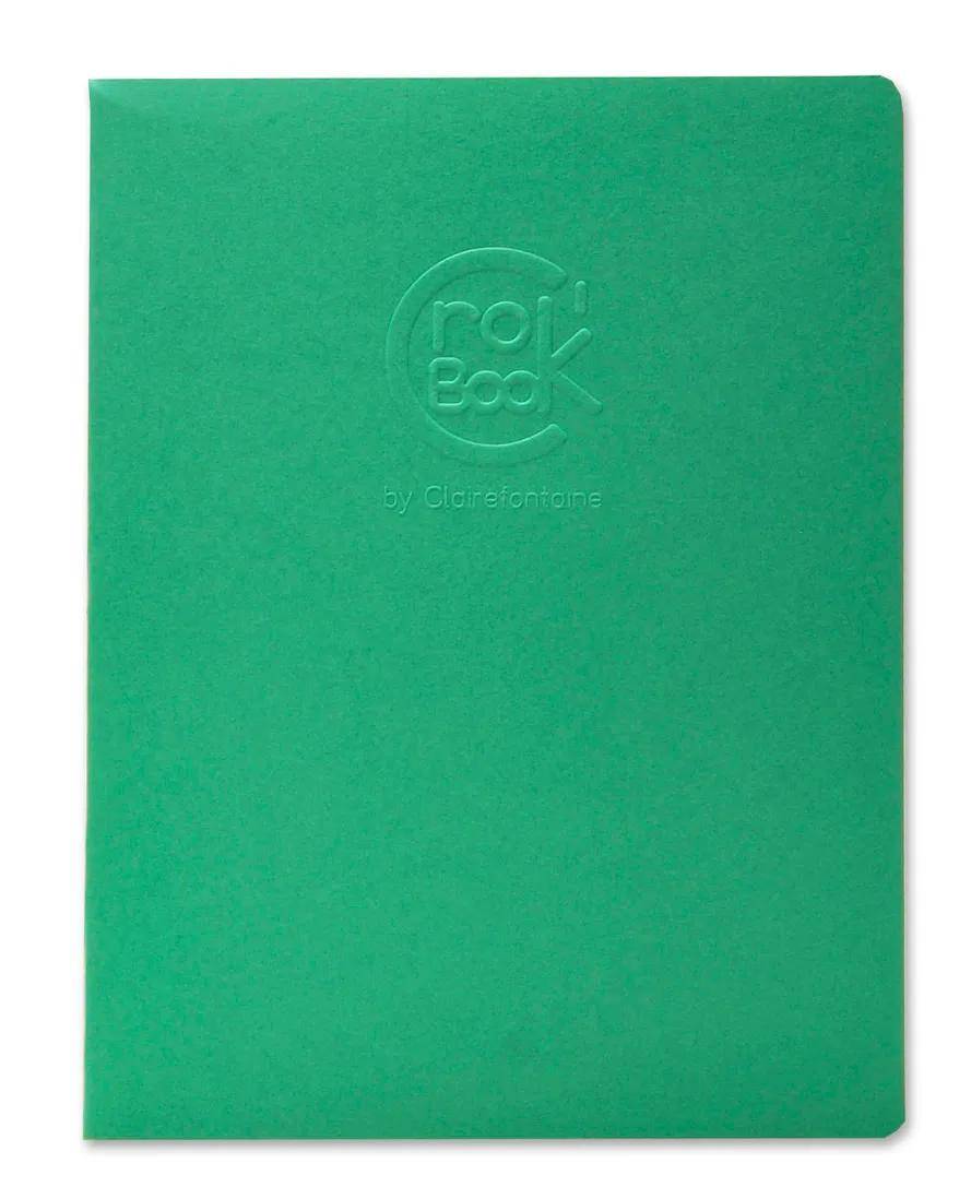 Clairefontaine 10x Skizzenheft Crok'Book 17x22cm Hochformat 24 Blatt weiß 6033C