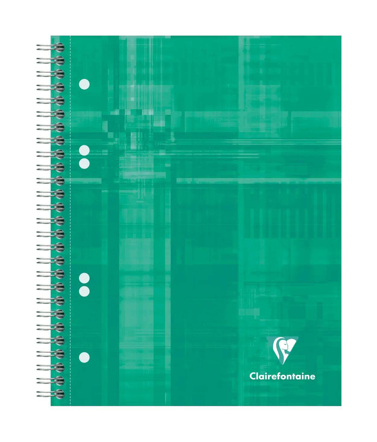 Clairefontaine 5x BIND'O BLOCK Konferenzblock A5 90 Blatt kariert Sortiert 8272C
