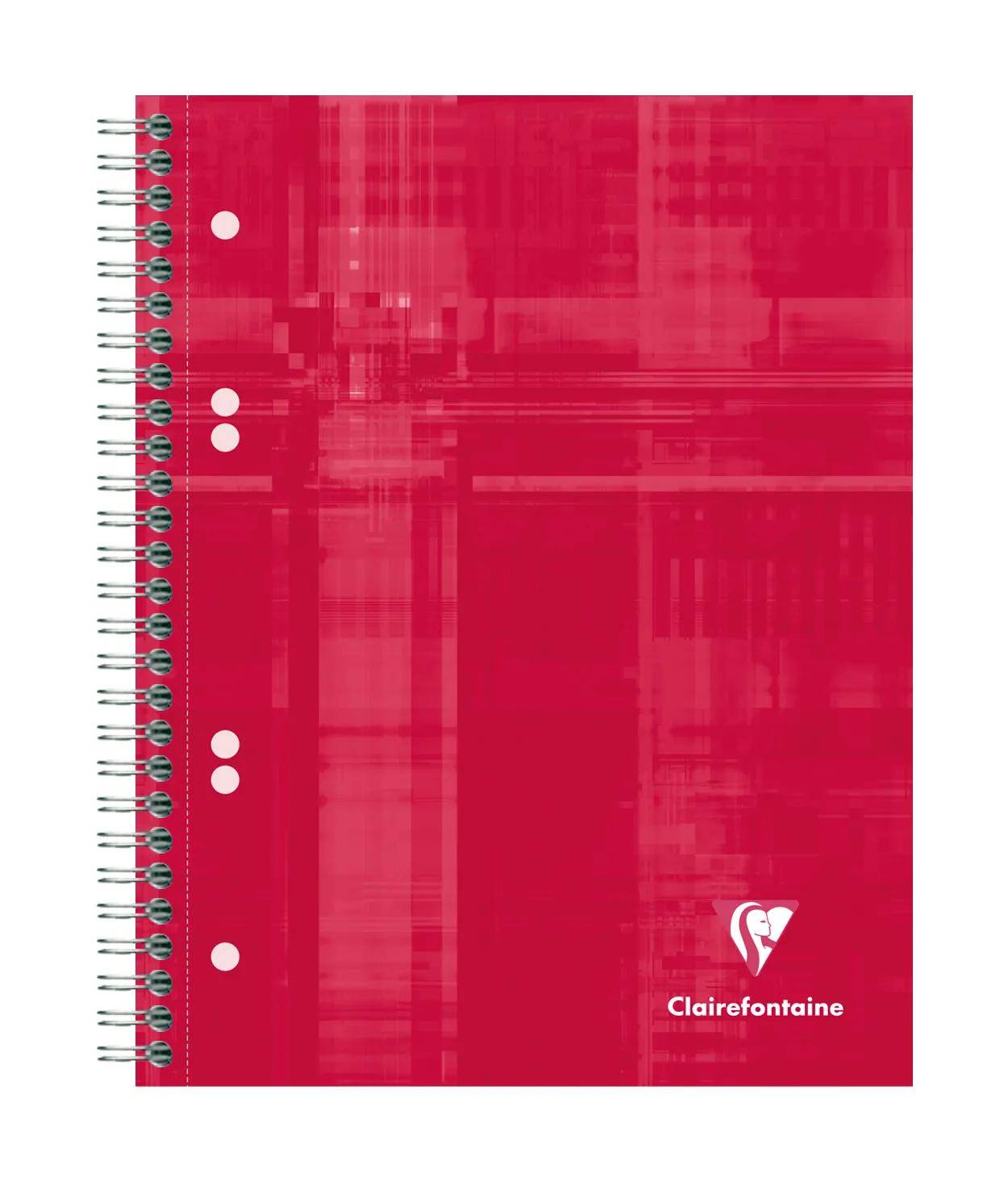 Clairefontaine 5x BIND'O BLOCK Konferenzblock A5 90 Blatt kariert Sortiert 8272C