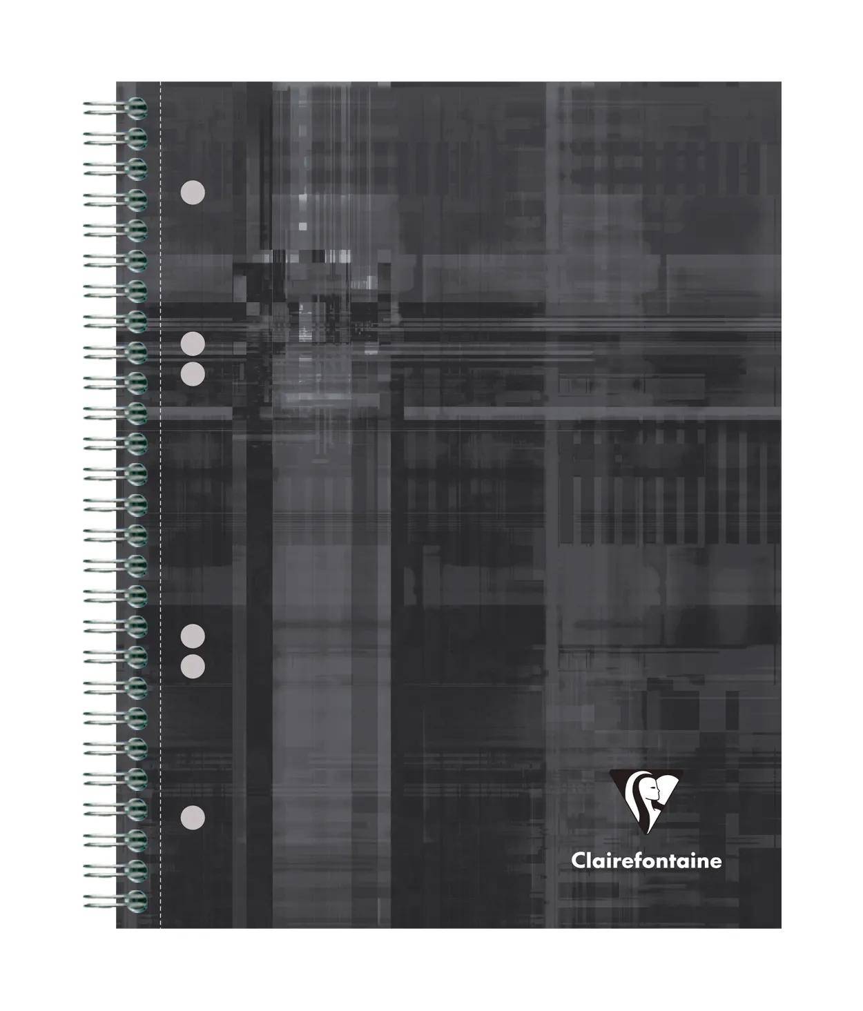 Clairefontaine 5x BIND'O BLOCK Konferenzblock A5 90 Blatt kariert Sortiert 8272C