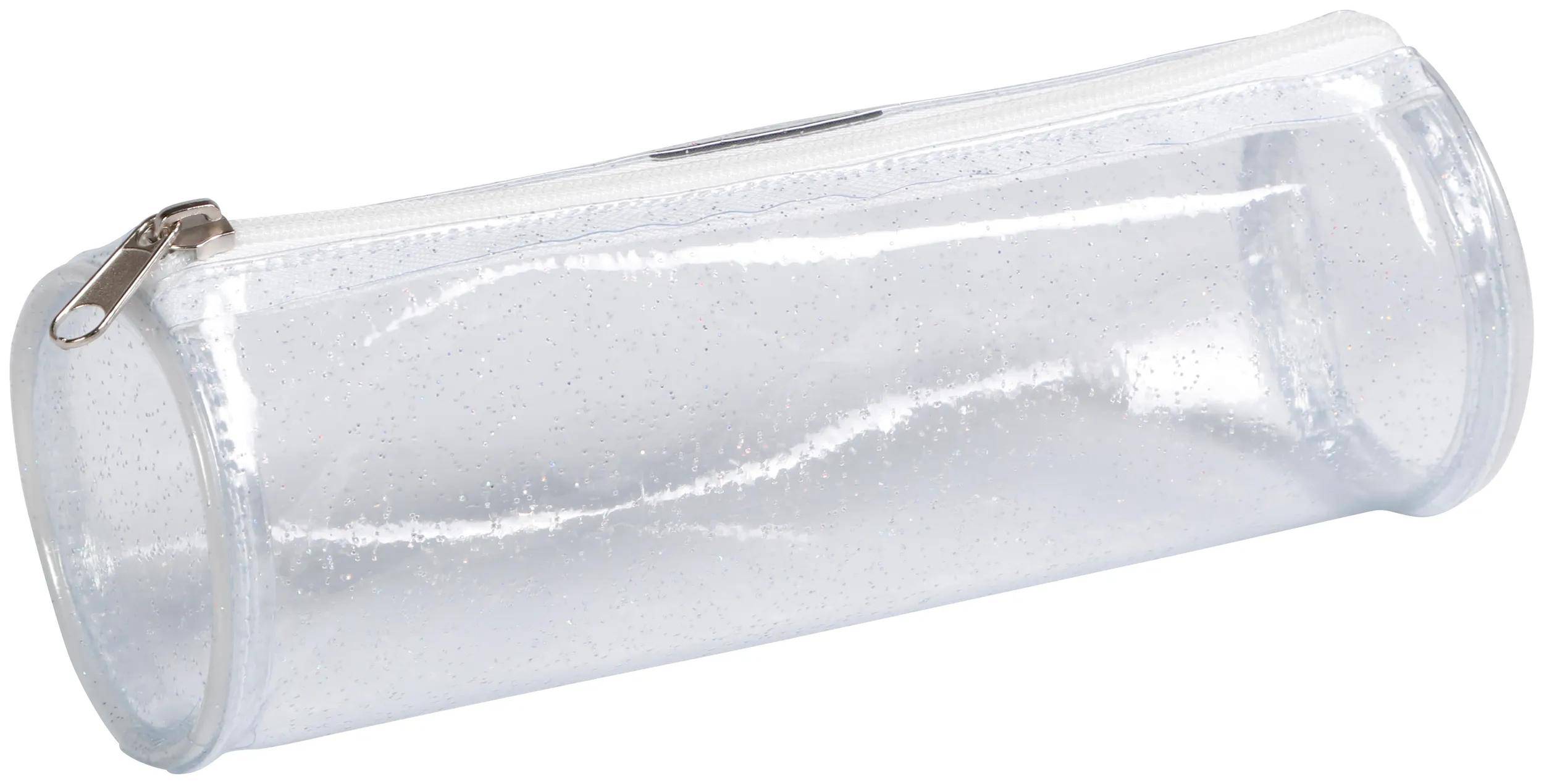 Clairefontaine 4x Rundes Schlampermäppchen, transparent Transparent 8485C