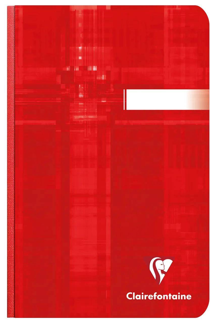 Clairefontaine 5x Notizbücher 11x17cm 96 Blatt kariert 90g - Sortiert 69602C