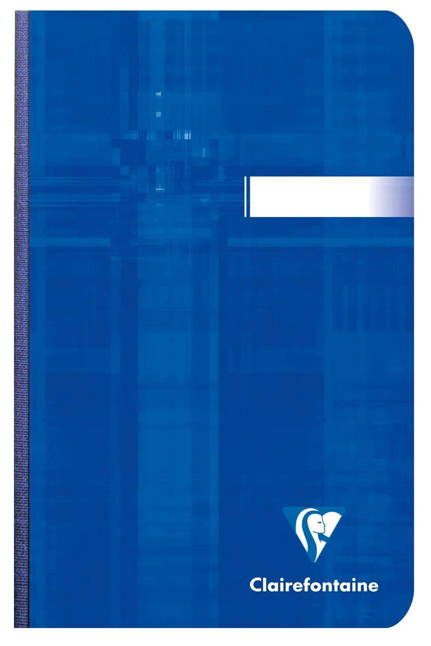 Clairefontaine 5x Notizbücher 11x17cm 96 Blatt blanko 90g - Sortiert 69600C