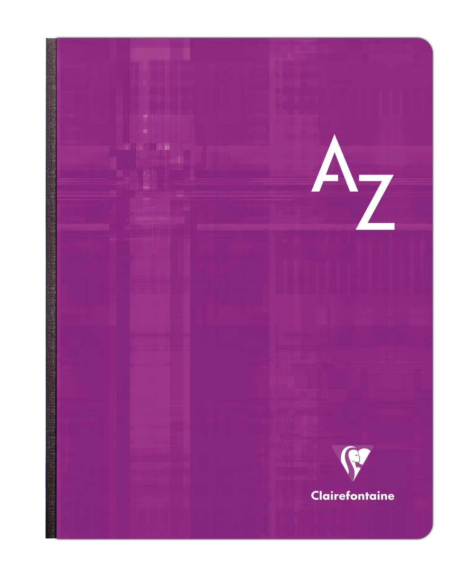 Clairefontaine 5x Adressbuch 17x22cm 96 Blatt kariert 90g - Sortiert 9649C