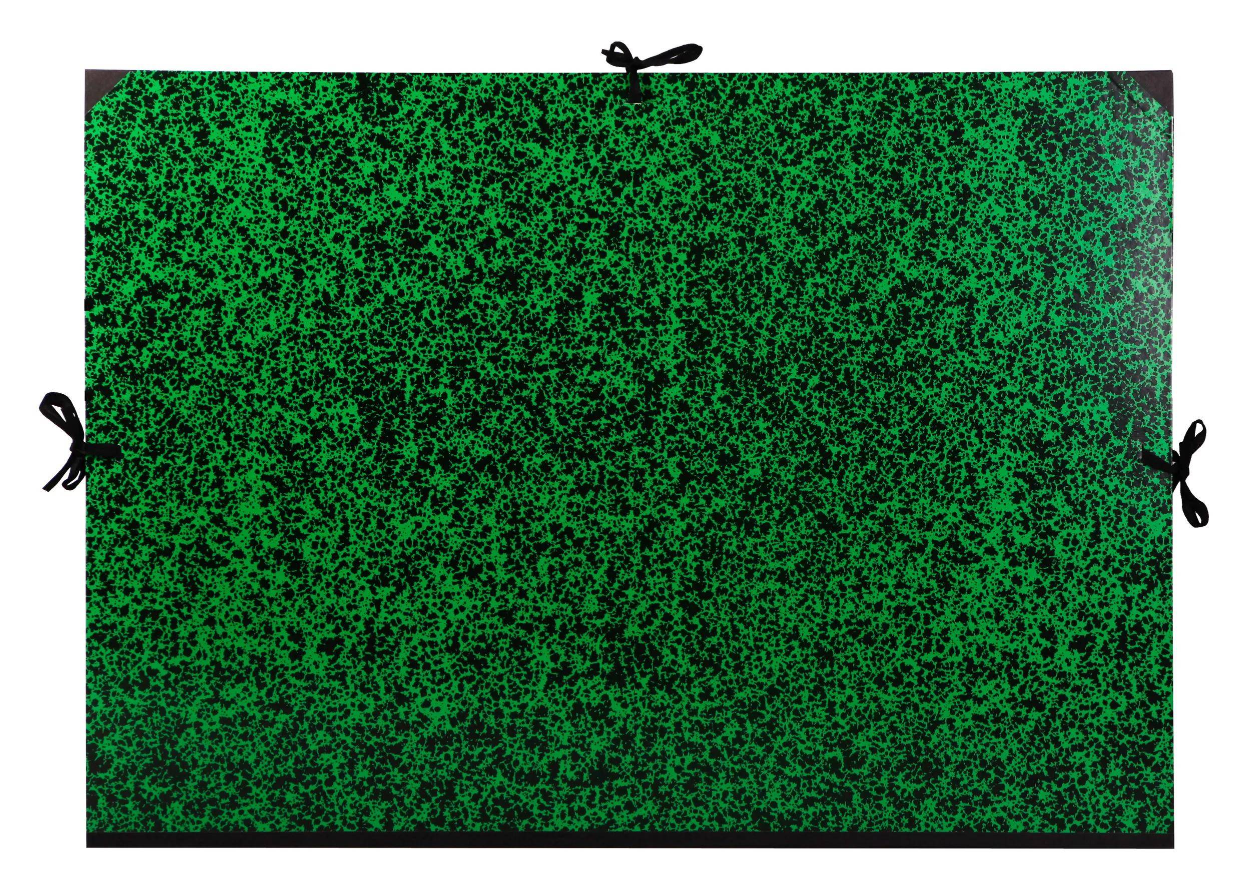 Clairefontaine 5x Zeichenmappe innen: 60x85cm, außen: 67x94cm Grün 33200C