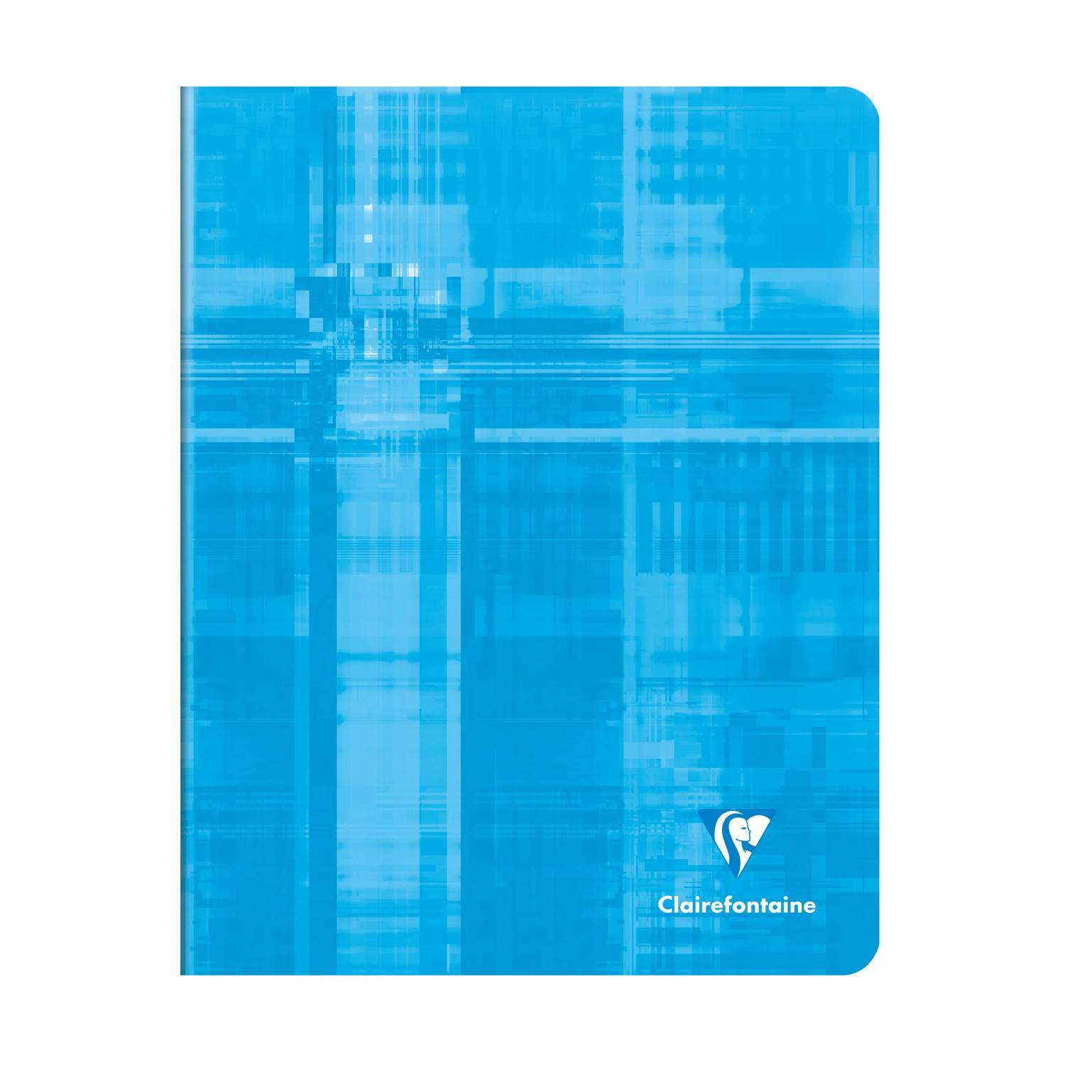 Clairefontaine 10x Heft 16,5x21 cm, 36 Bl 90g, kariert 10/10 Rand Sortiert 365C